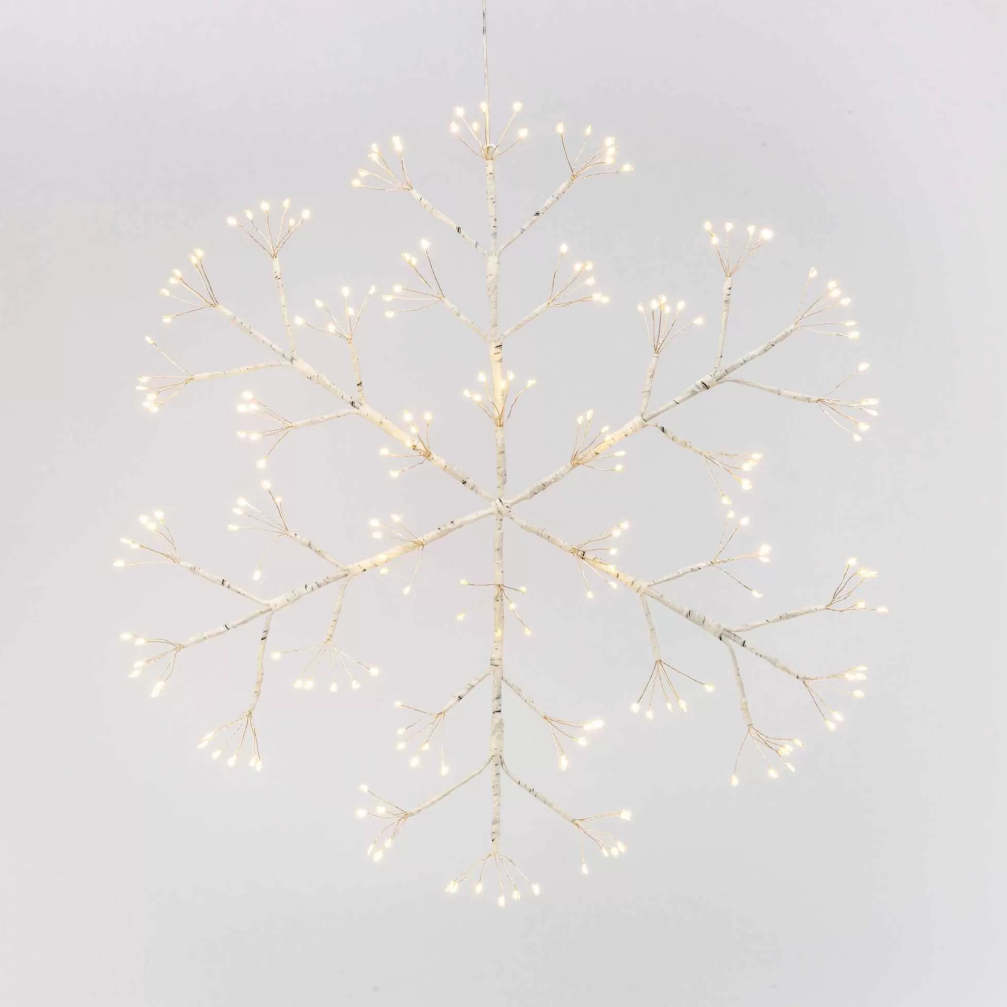 Gerson International 20 In Firecracker Led Snowflake, Outdoor Holiday Decor