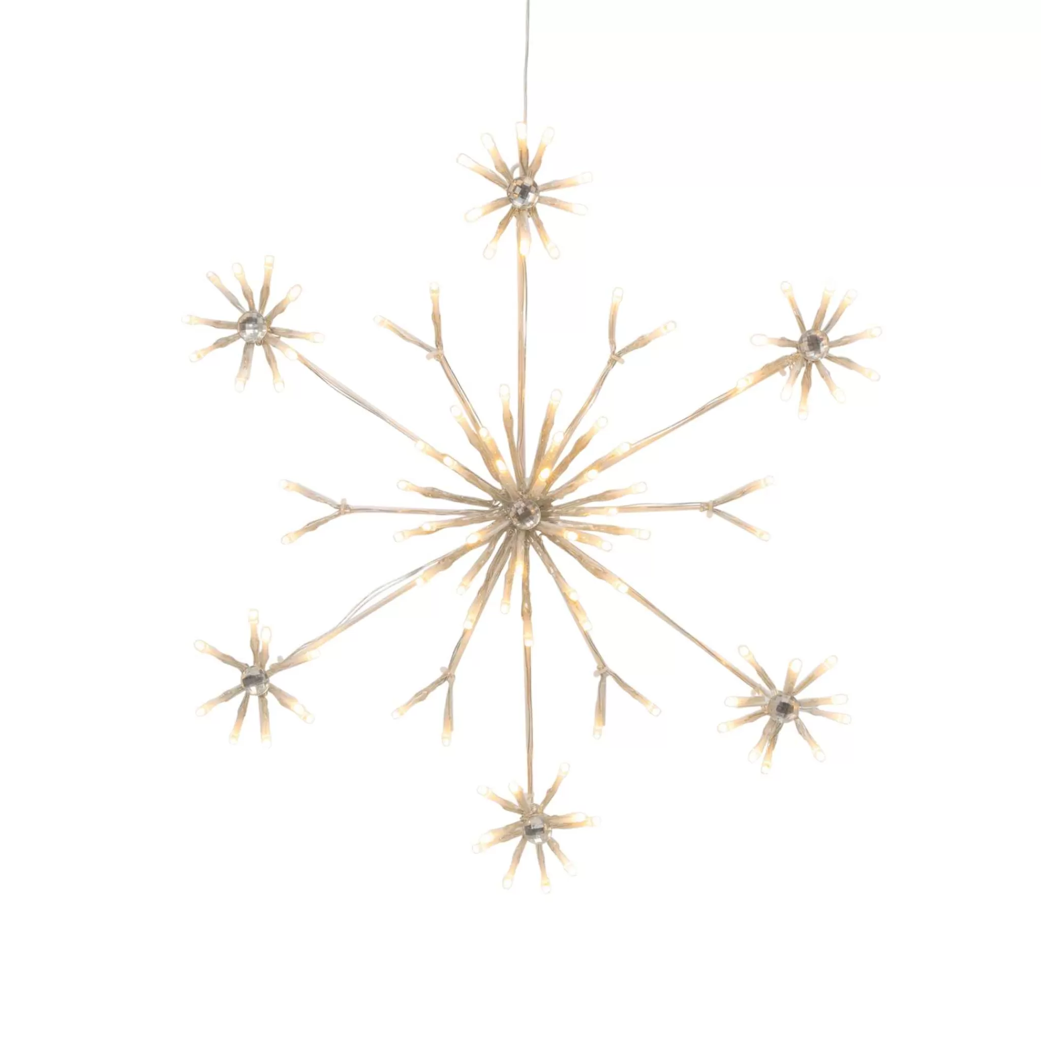 Gerson International 20 In Led Snowflake, Outdoor Christmas Holiday Decor