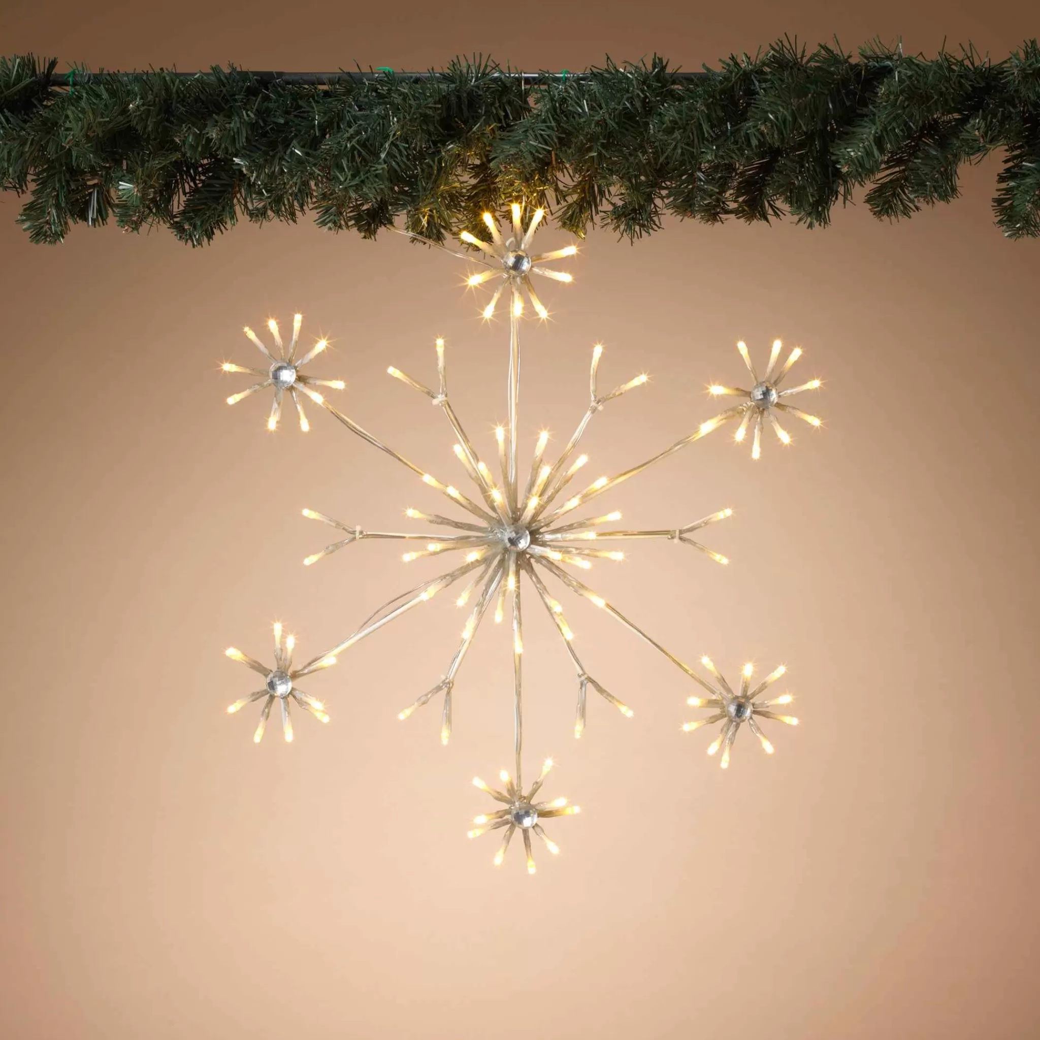 Gerson International 20 In Led Snowflake, Outdoor Christmas Holiday Decor
