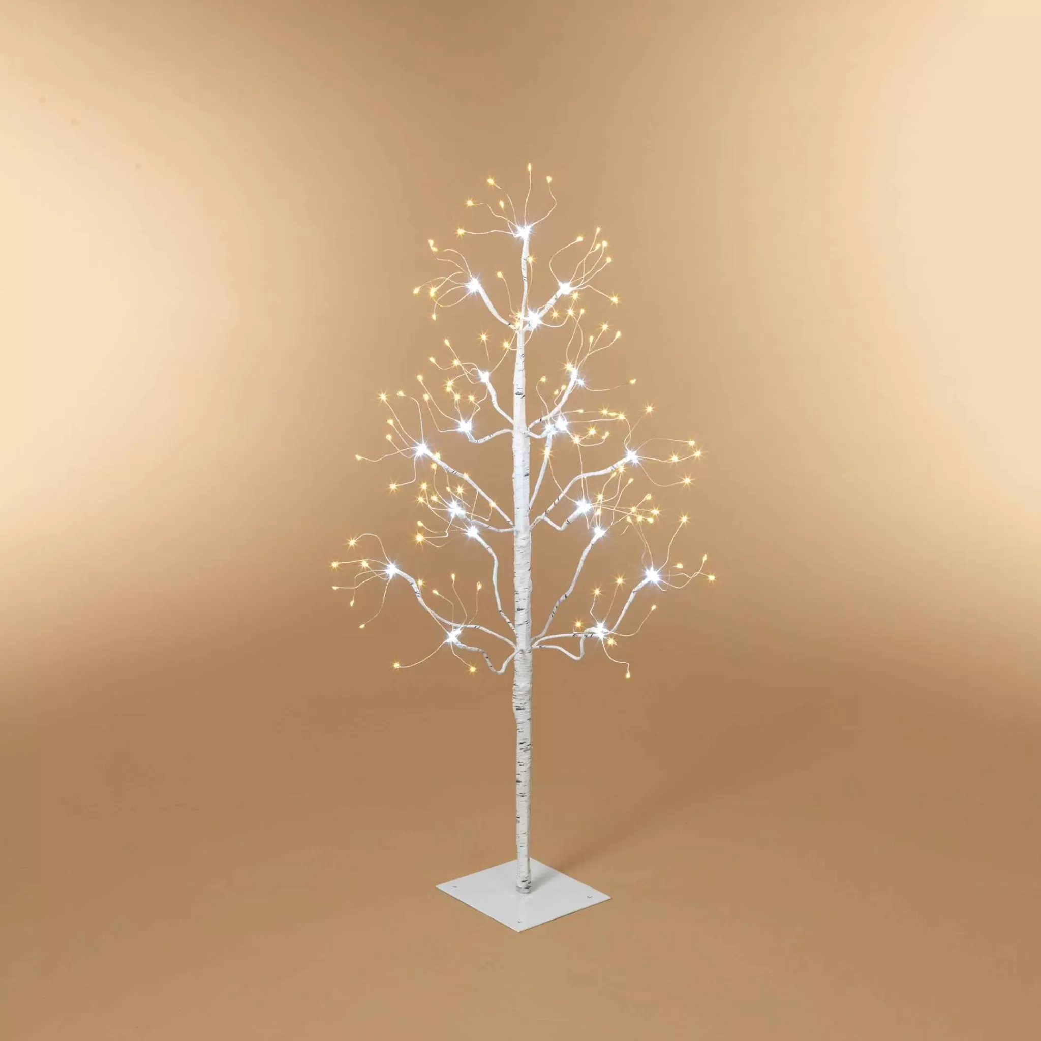 Gerson International 36 In Tall Birch Tree With 288 Leds , Multifunction Adapter