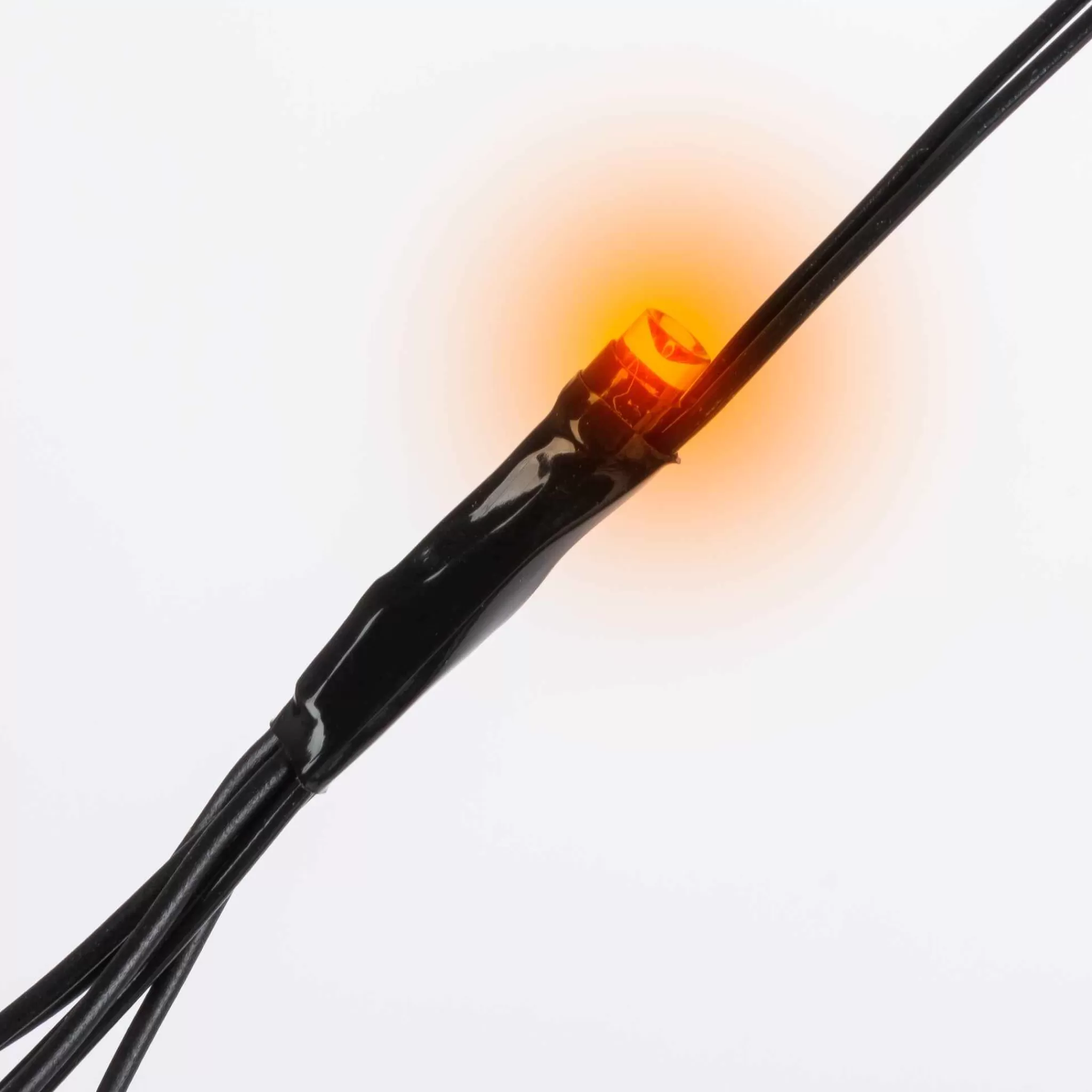 Gerson International 48 In Spooky Lighted Spider Web With Orange Micro Led Lights