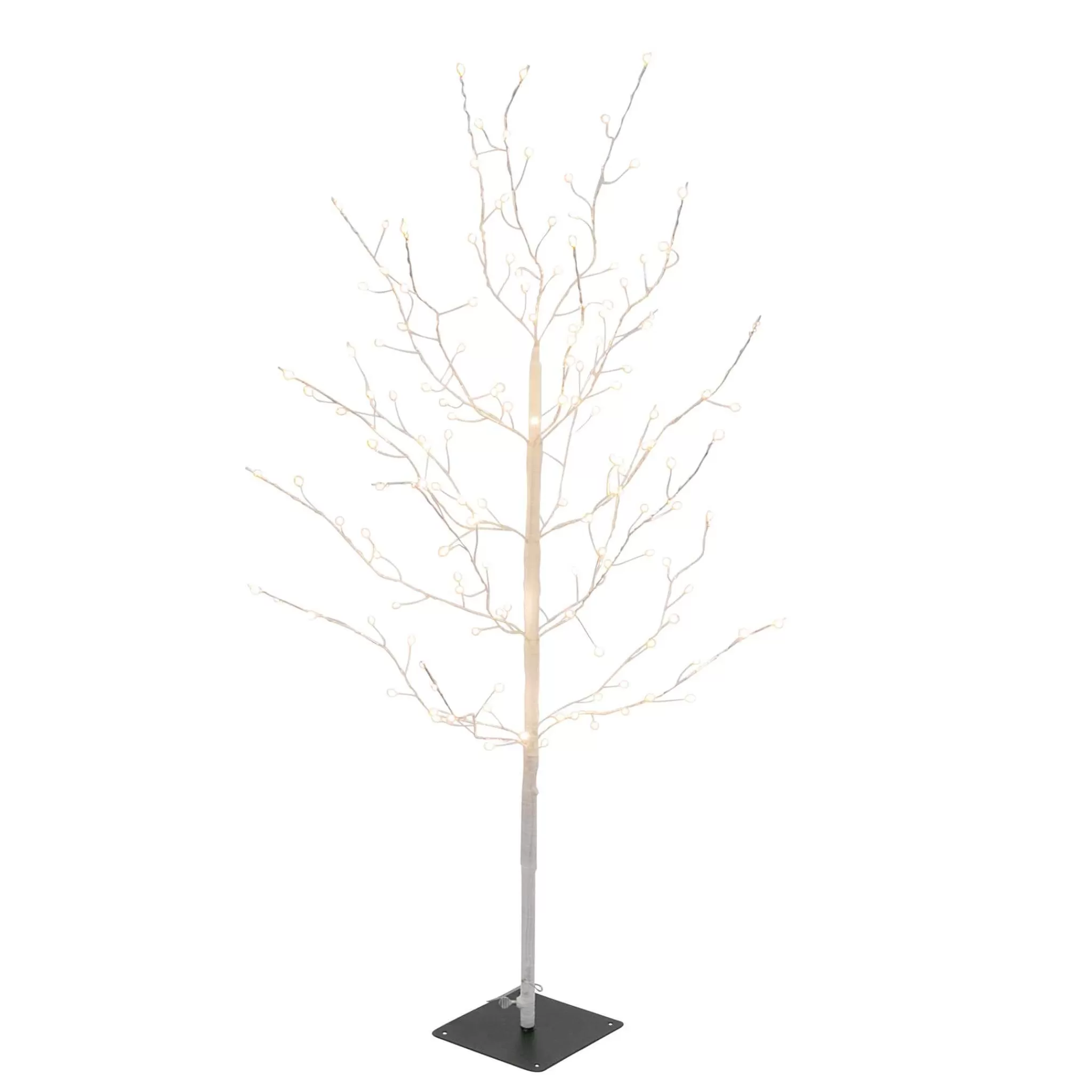 Gerson International 4 Foot Tall Pre Lit Tree, 150 Warm White Micro Leds