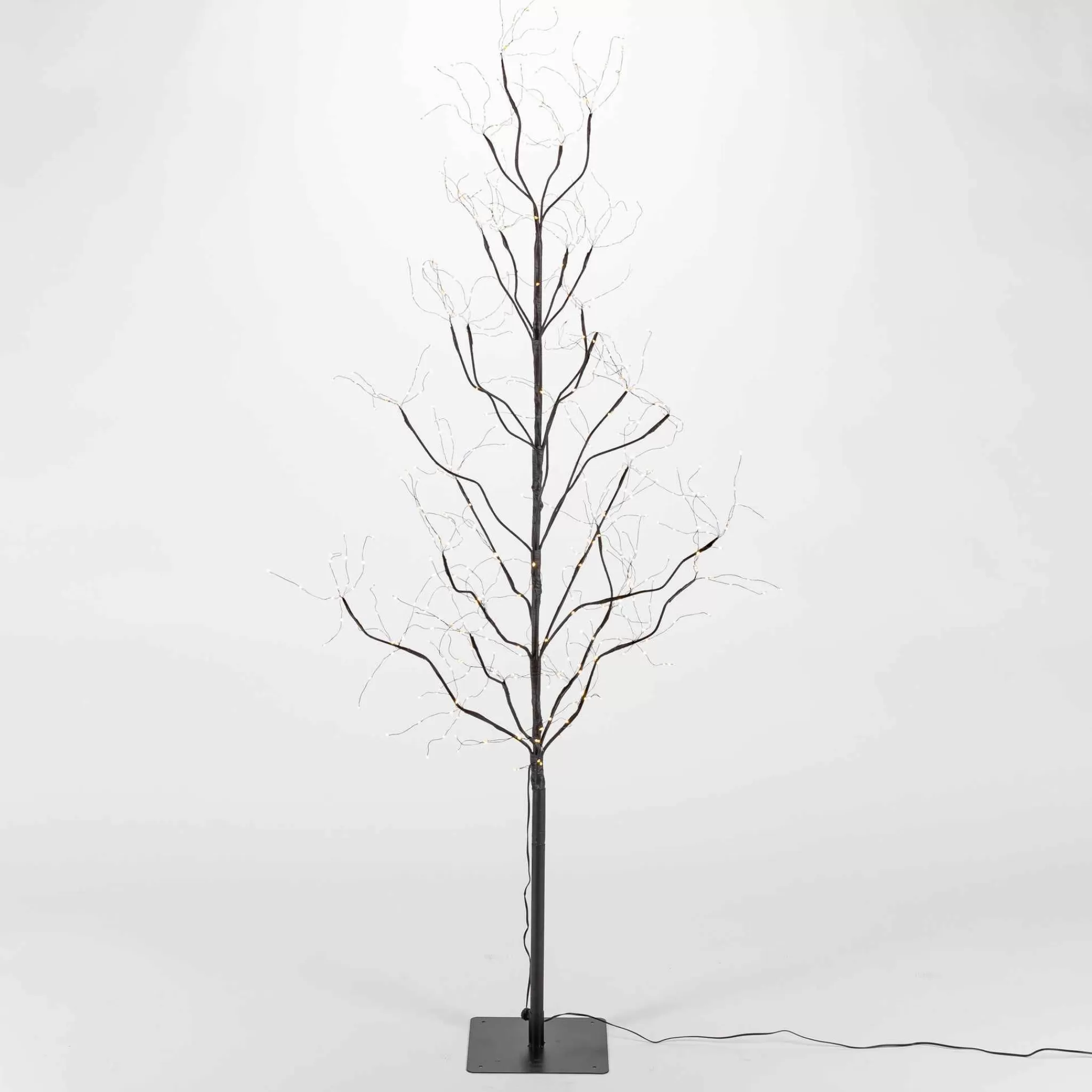 Gerson International 5 Foot Tall Brown Glowing Lighted Tree, Micro Leds