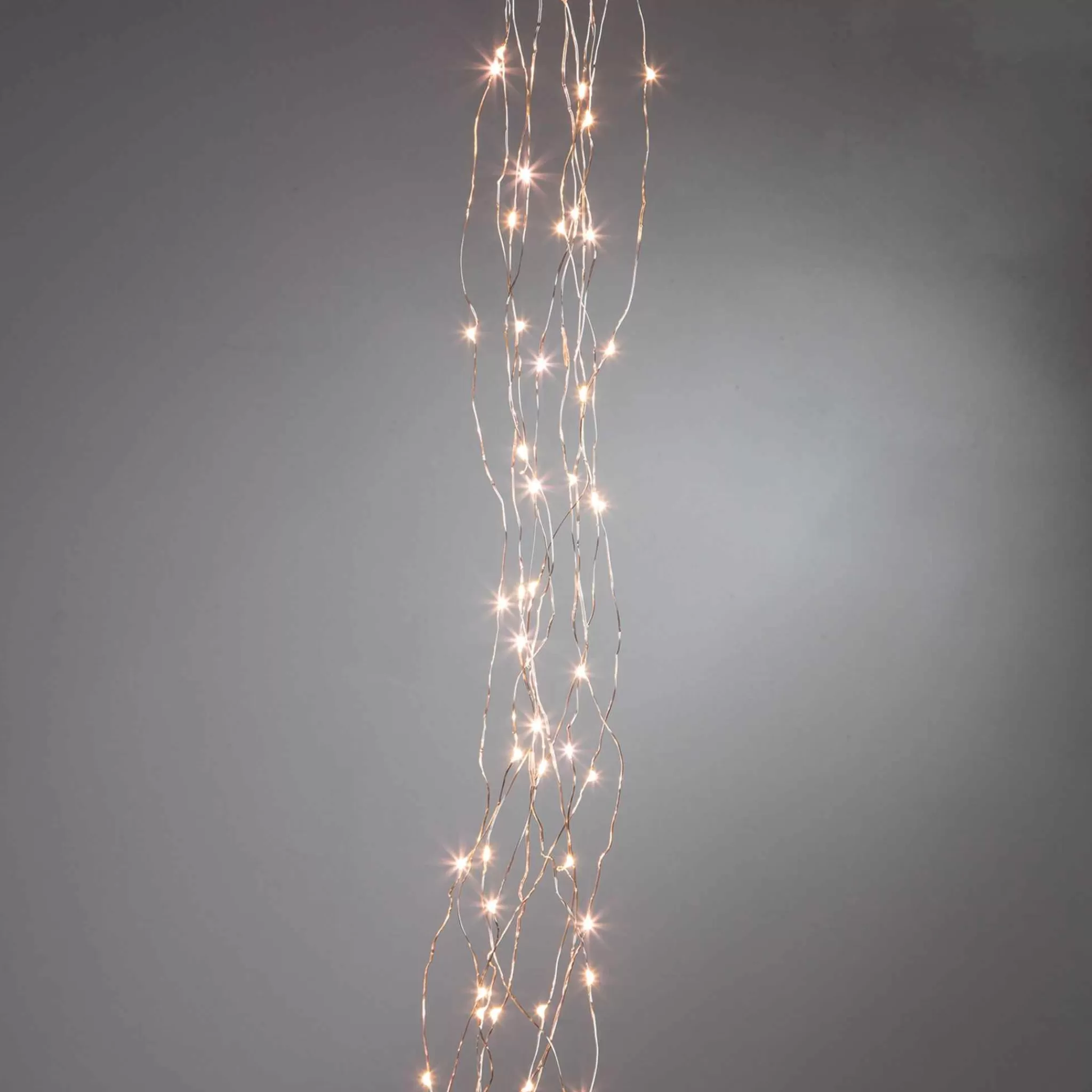 Gerson International 6 Foot Long Warm White Micro Led Light String, Remote Function