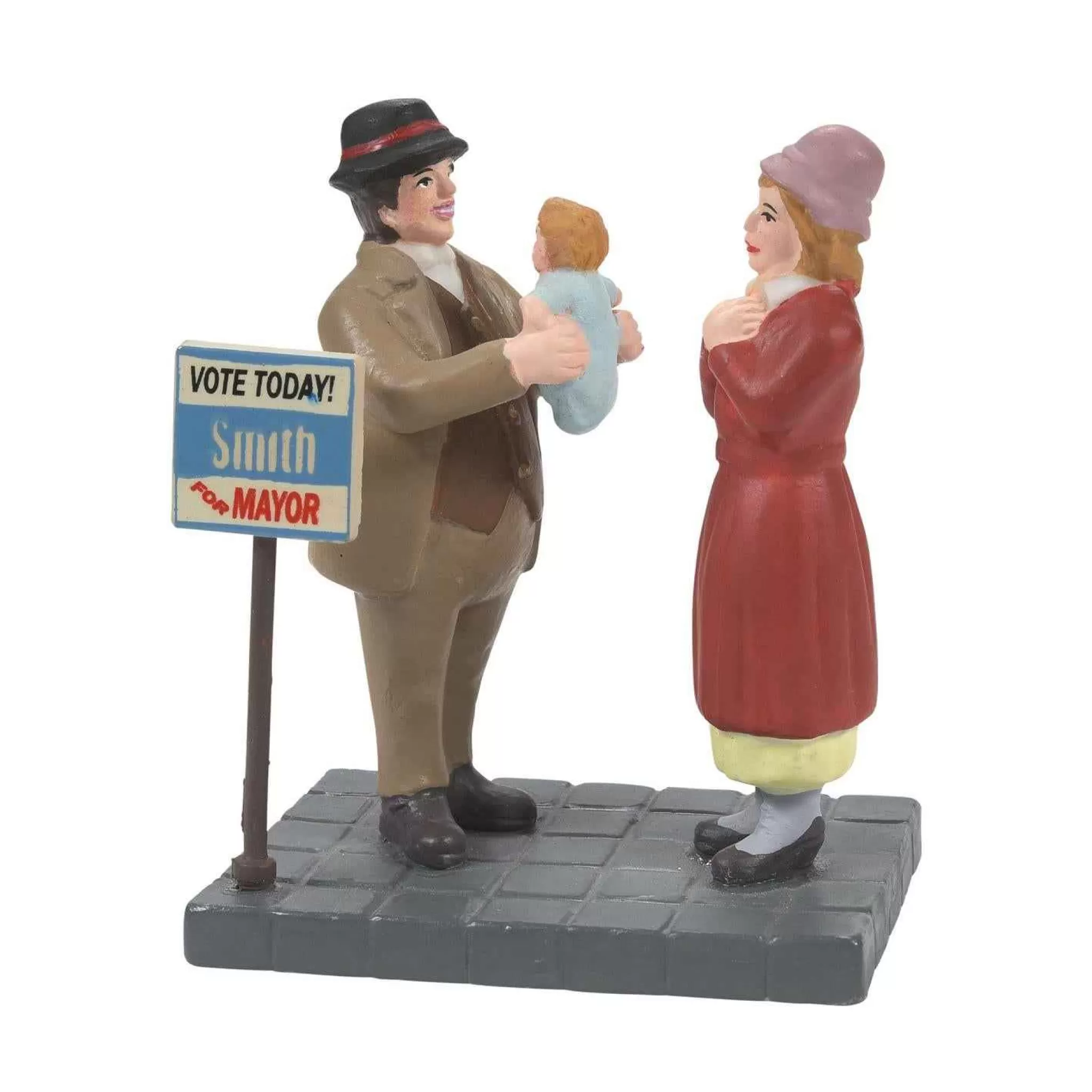 Enesco Christmas In City Village Whatever It Takes To Win #6011383