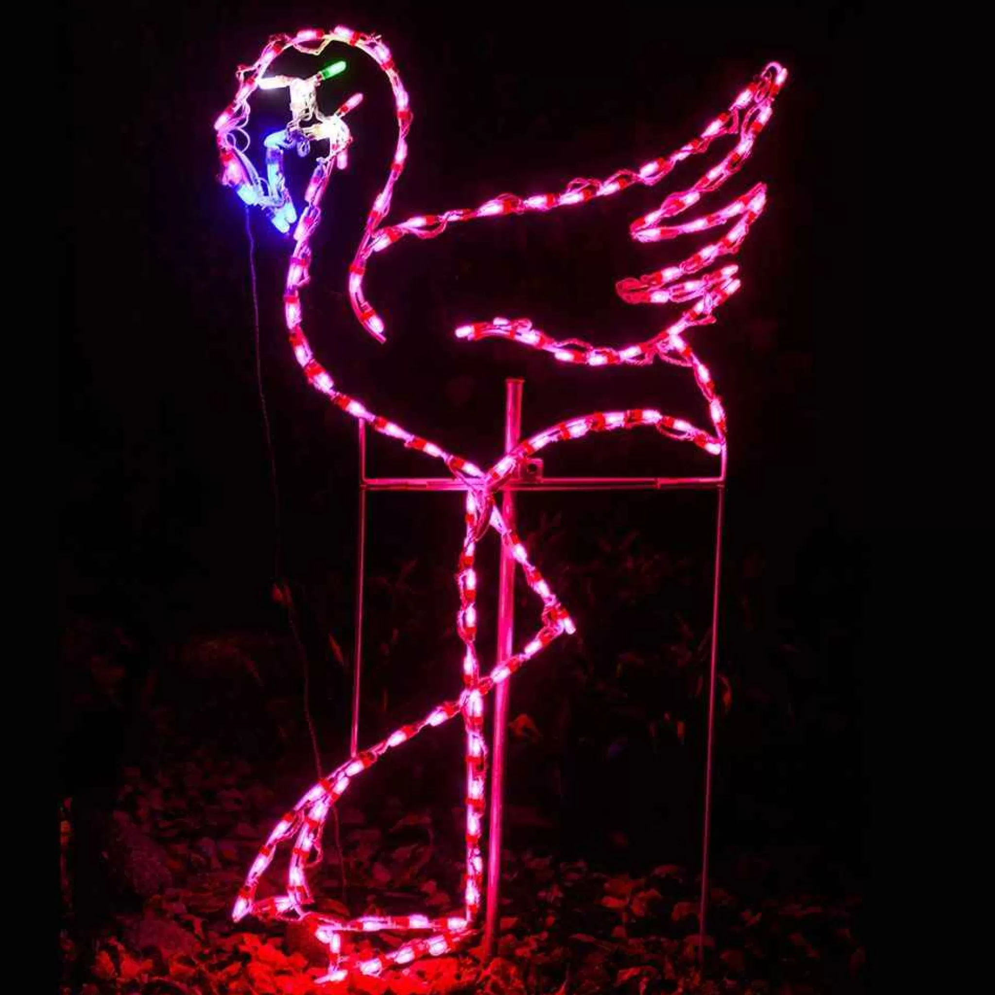 Brite Ideas Flamingo - Left Facing #Led-Fl48L