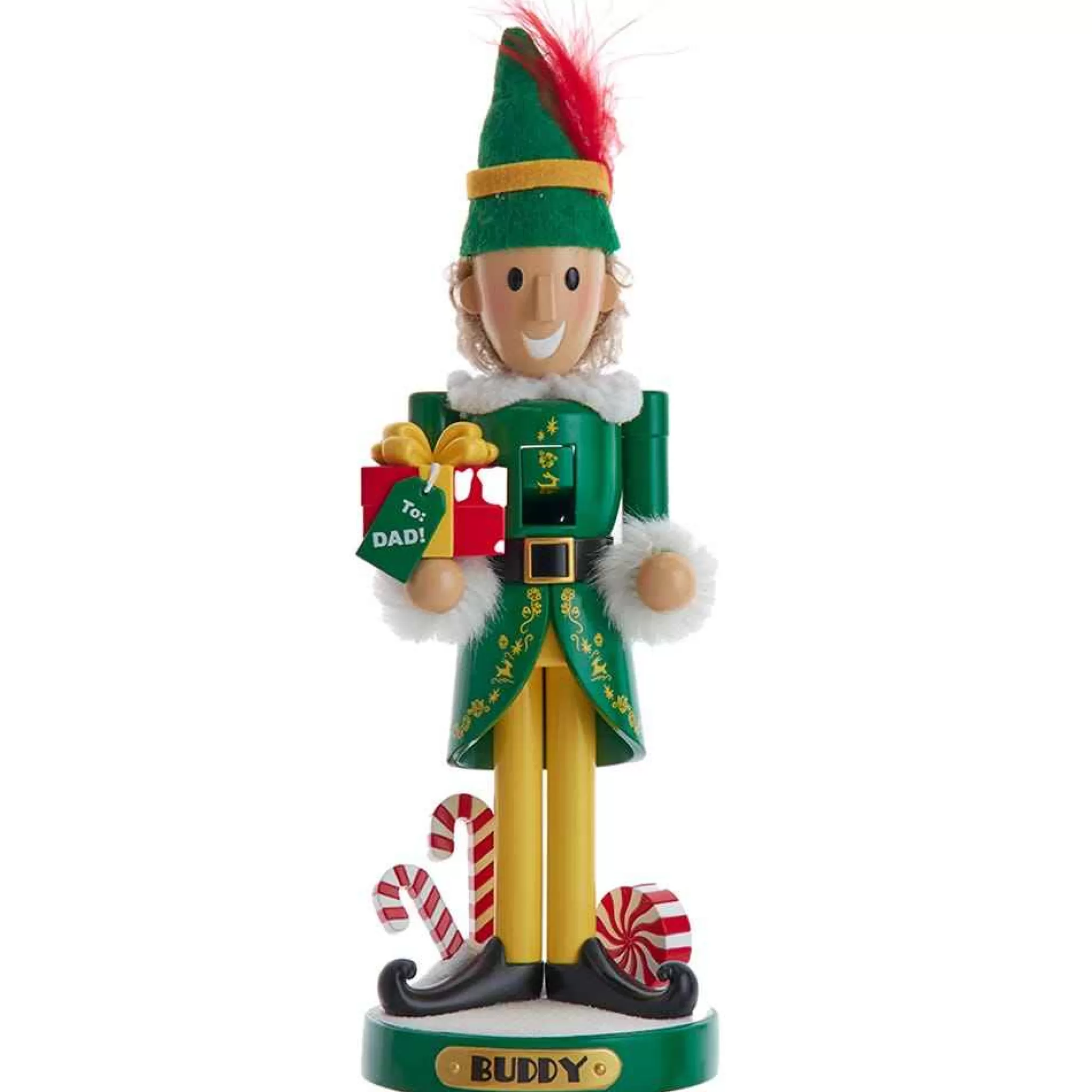Kurt Adler 10.5-Inch Elf The Movie™ Nutcracker