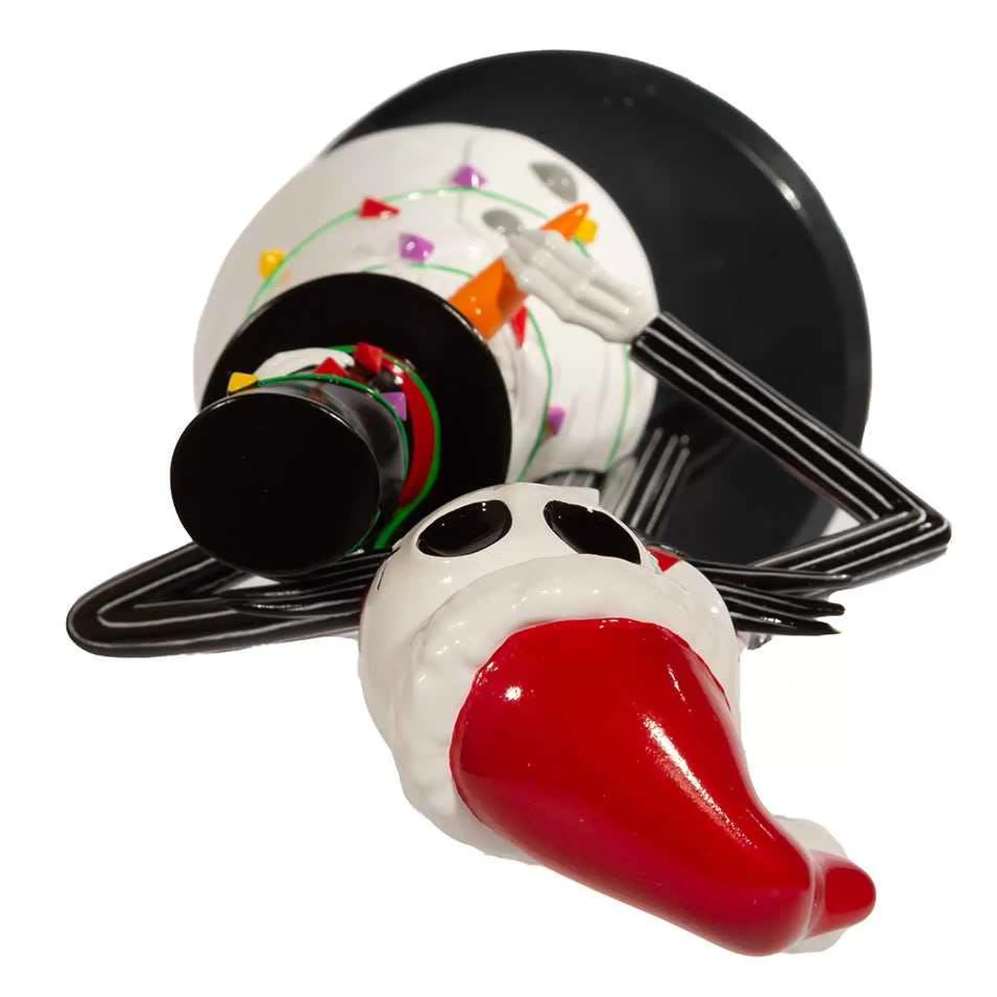 Kurt Adler 11-Inch Disney Nightmare Before Christmas Jack Skellington With Snowman Nutcracker