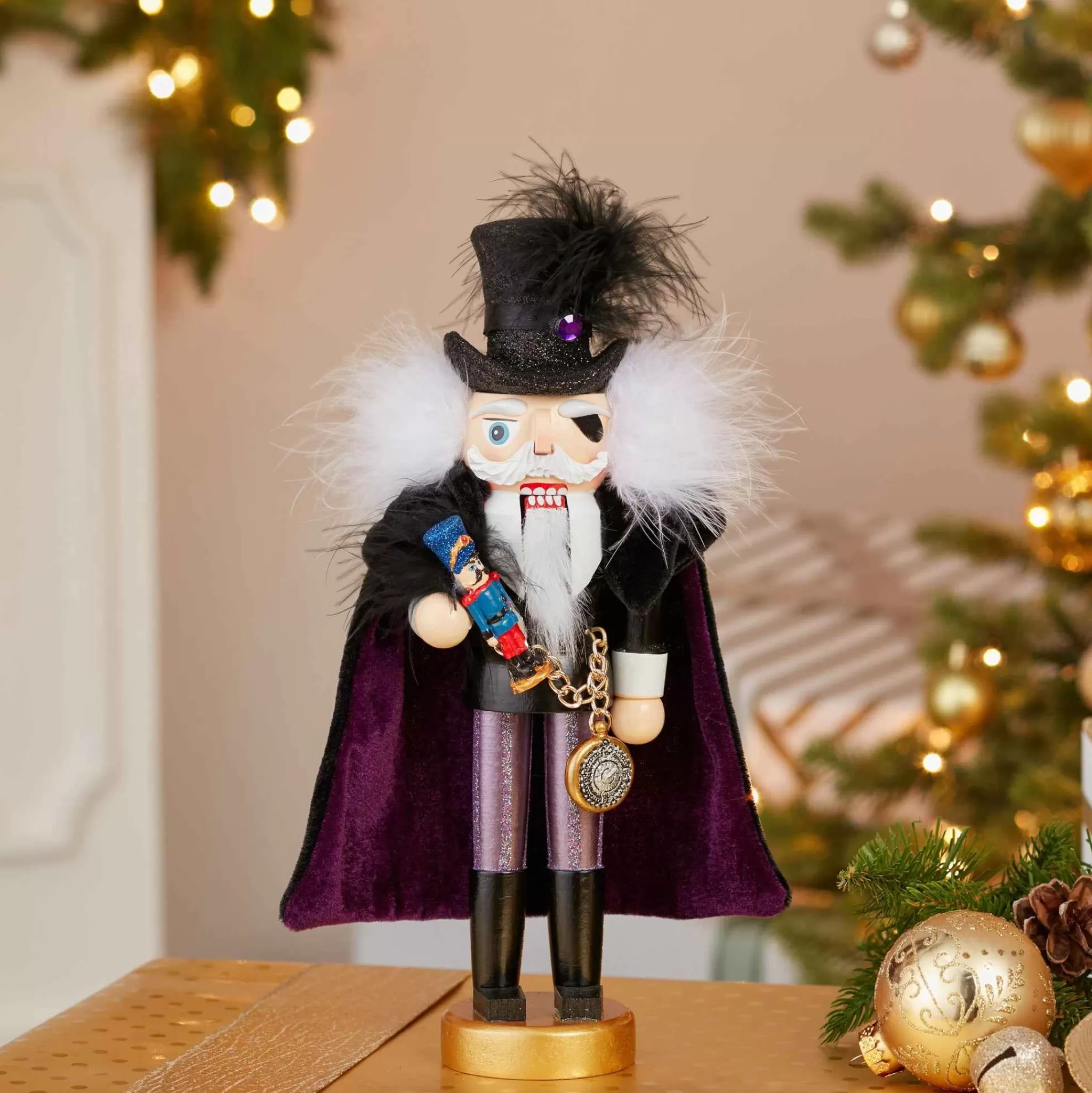 Kurt Adler 12-Inch Hollywood Drosselmeier Nutcracker
