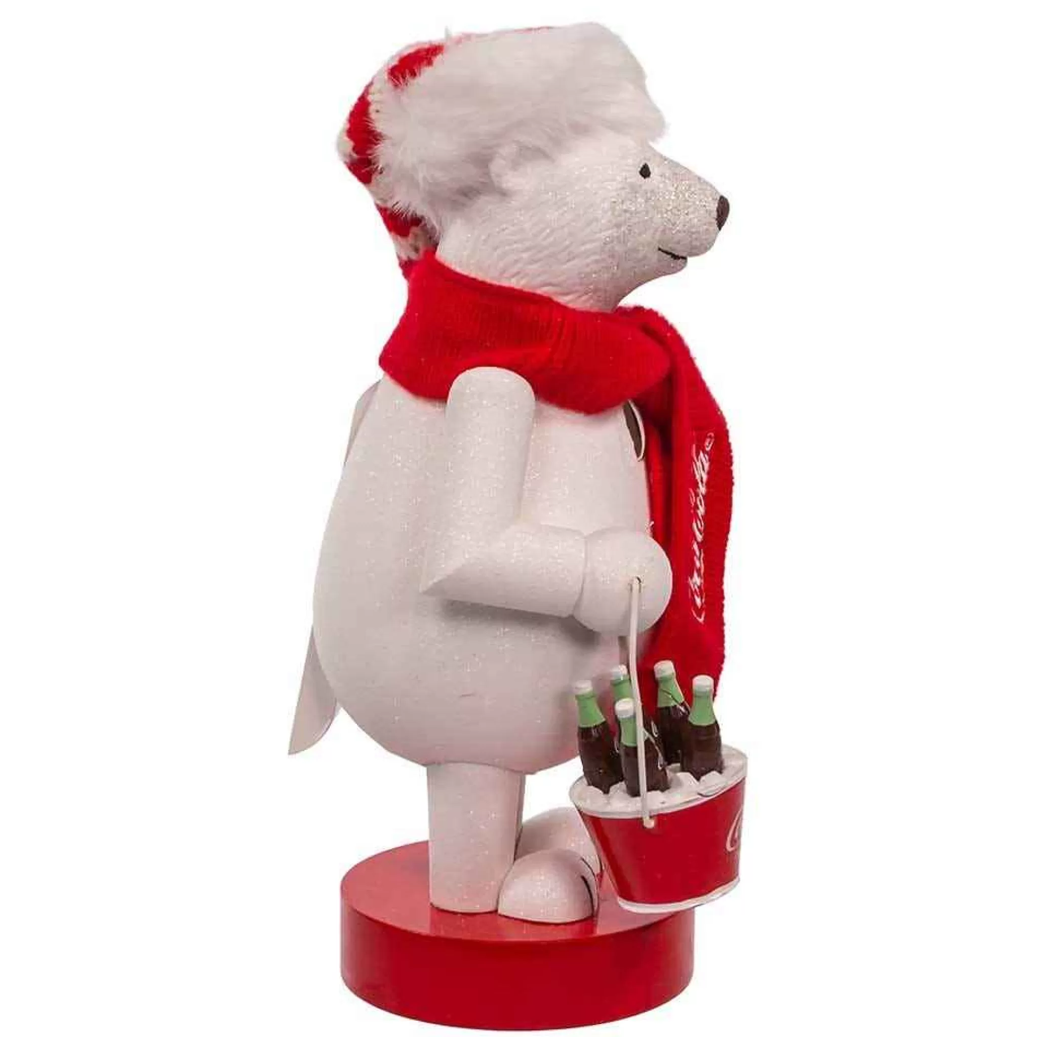 Kurt Adler 14-Inch Coca-Cola® Polar Bear Nutcracker