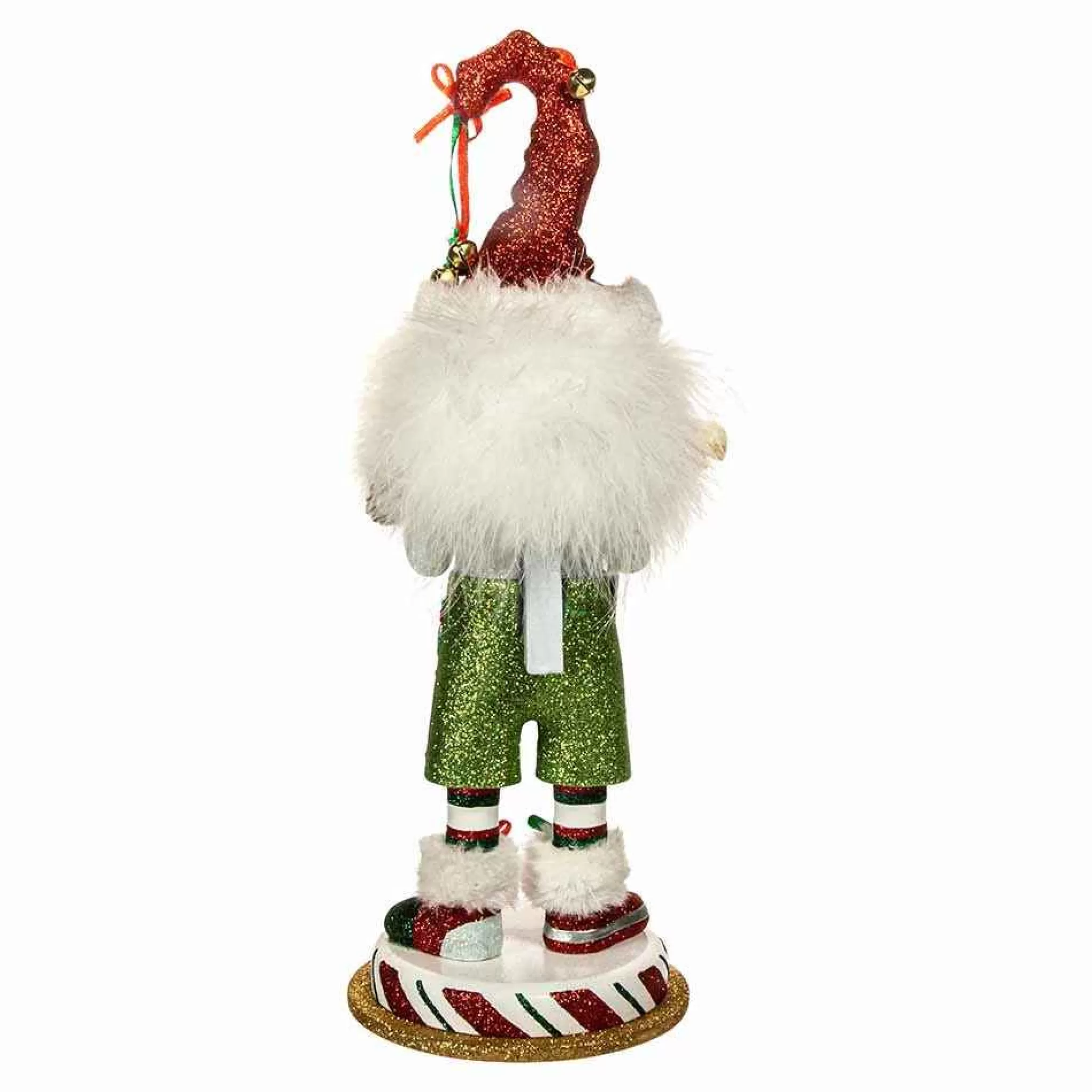 Kurt Adler 15-Inch Hollywood Elf With Hobby Horse Nutcracker
