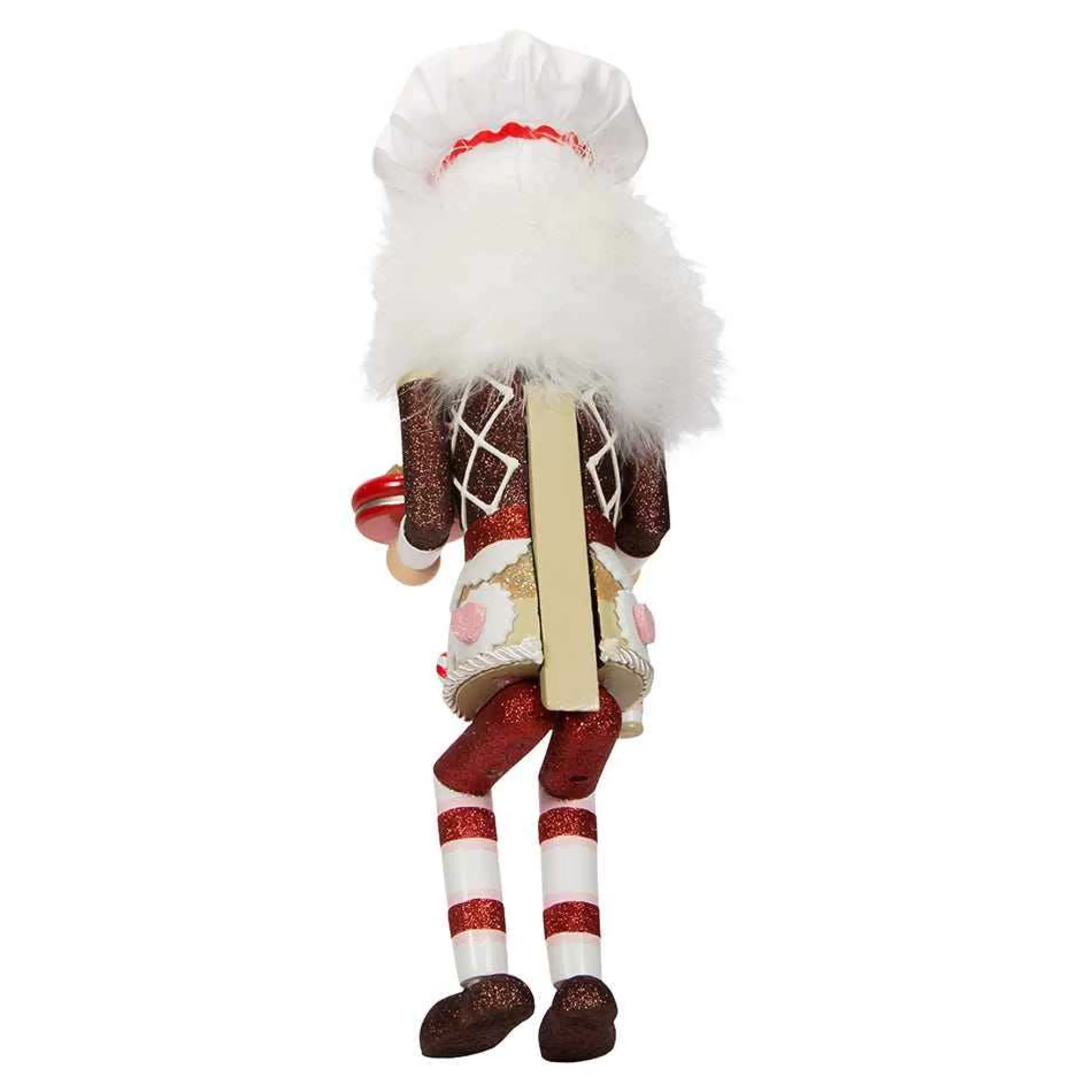Kurt Adler 15-Inch Hollywood Gingerbread Baker Shelf Sitter Nutcracker