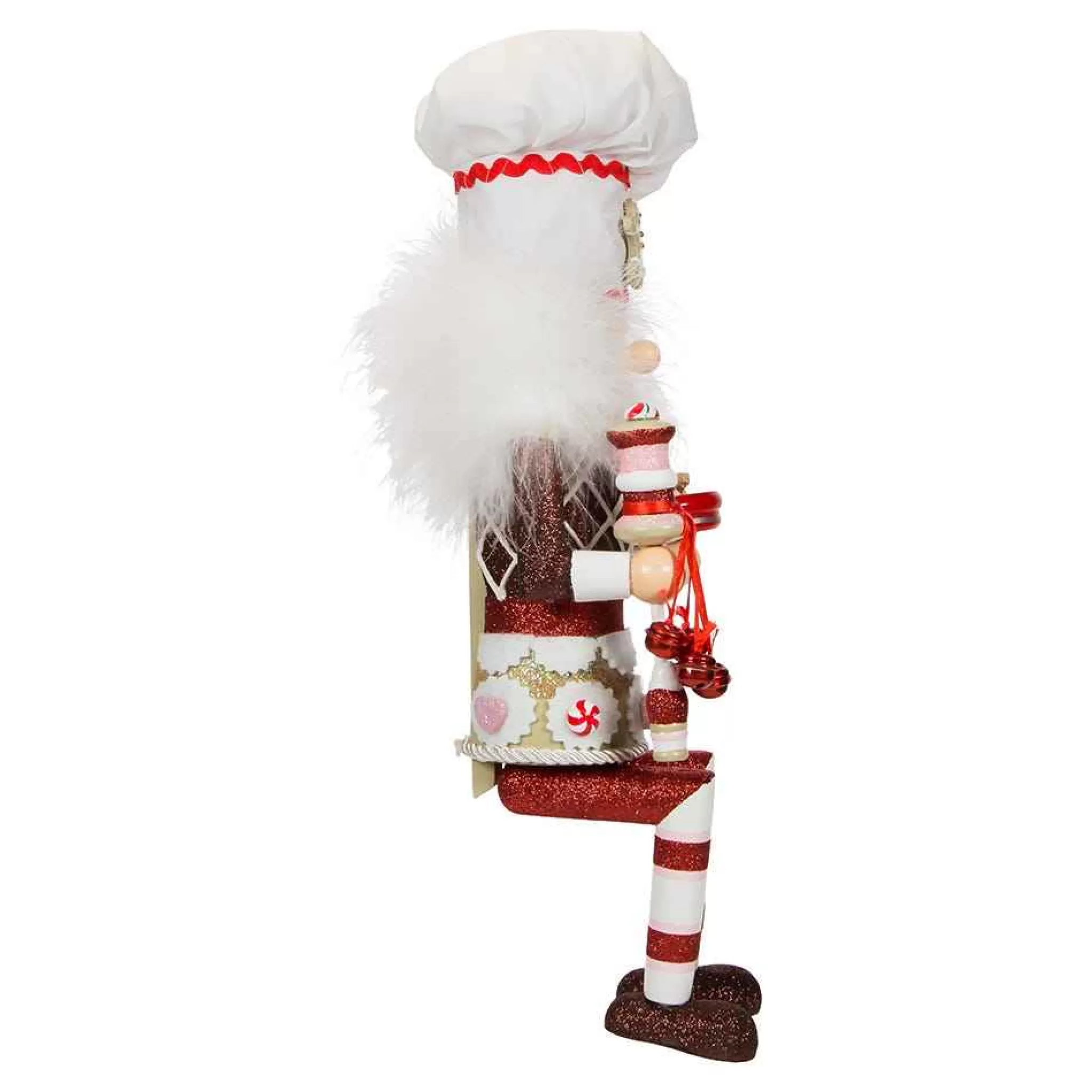 Kurt Adler 15-Inch Hollywood Gingerbread Baker Shelf Sitter Nutcracker
