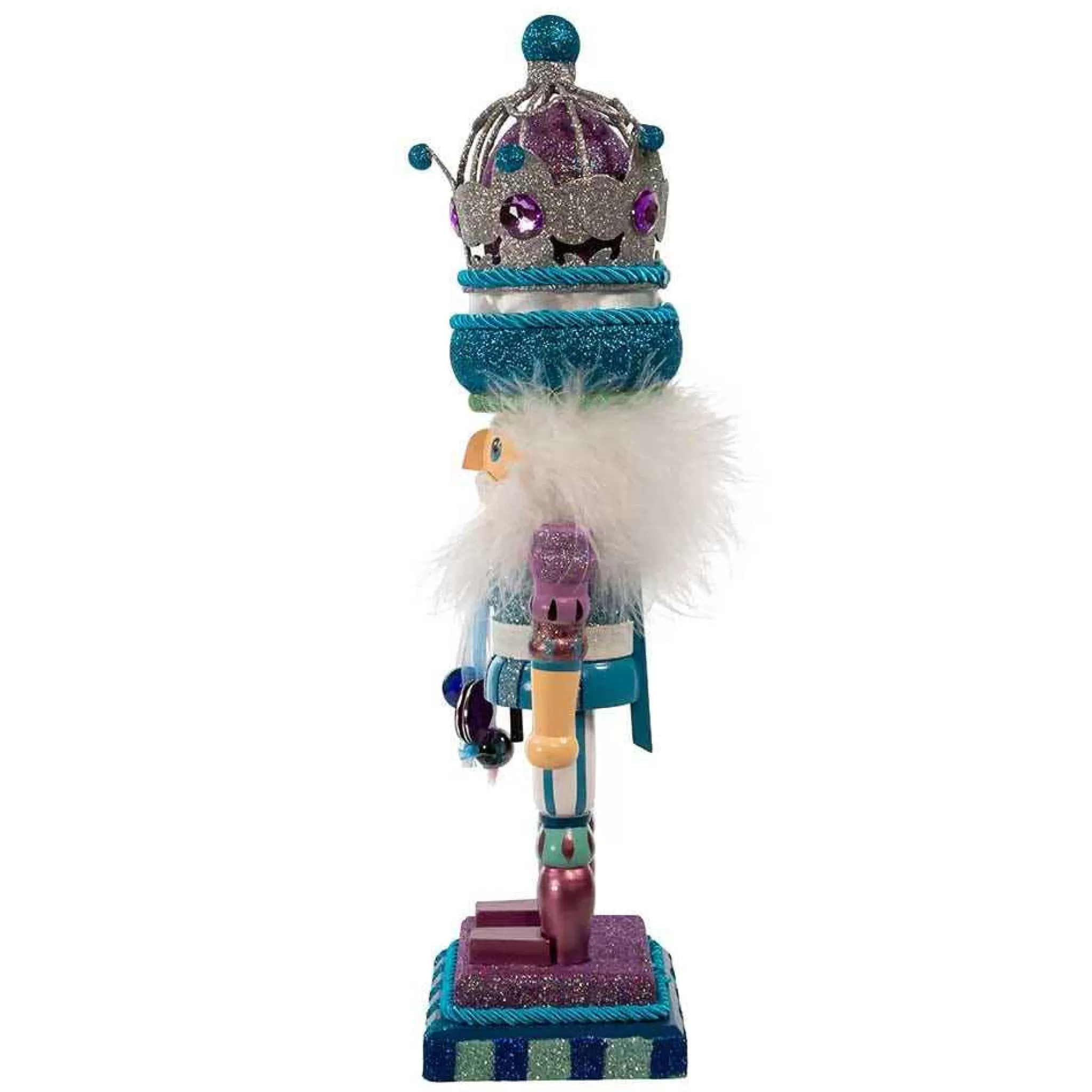 Kurt Adler 15-Inch Hollywood Jewel Colors King Nutcracker