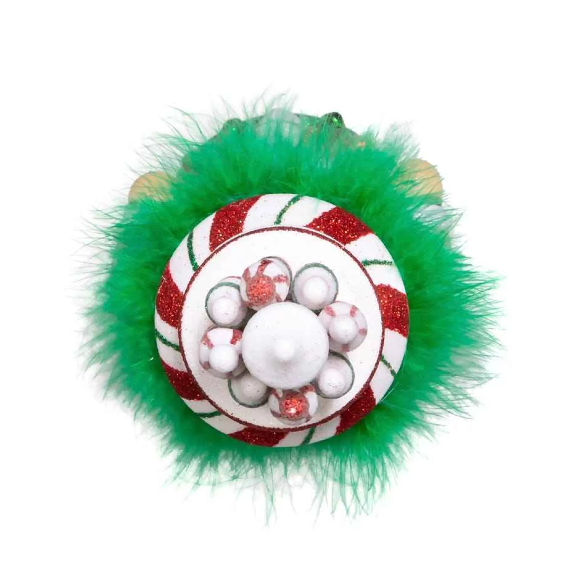 Kurt Adler 15-Inch Hollywood Nutcrackers™ Red, White And Green Candy Tower Hat Nutcracker