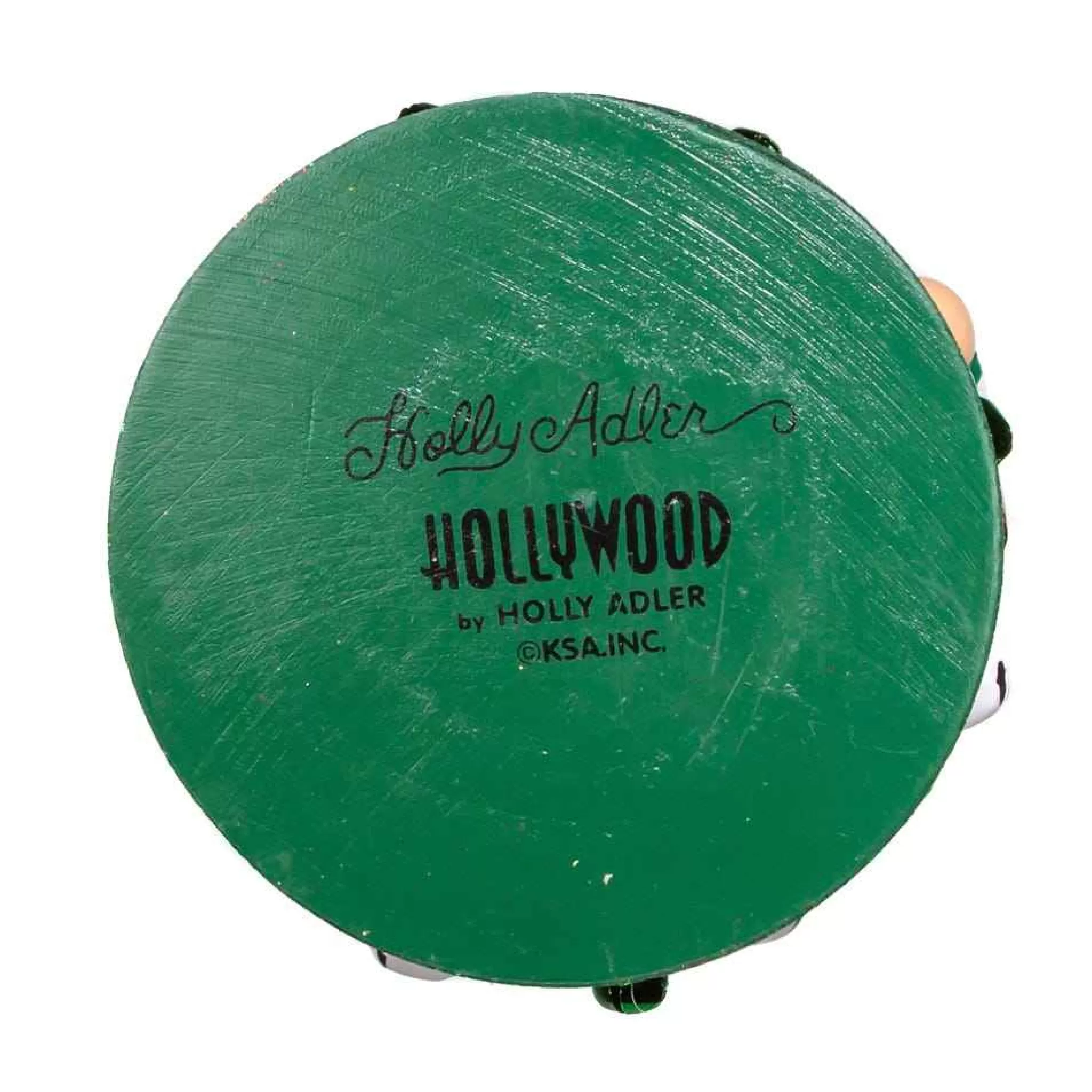 Kurt Adler 15-Inch Hollywood Nutcrackers™ Red, White And Green Candy Tower Hat Nutcracker