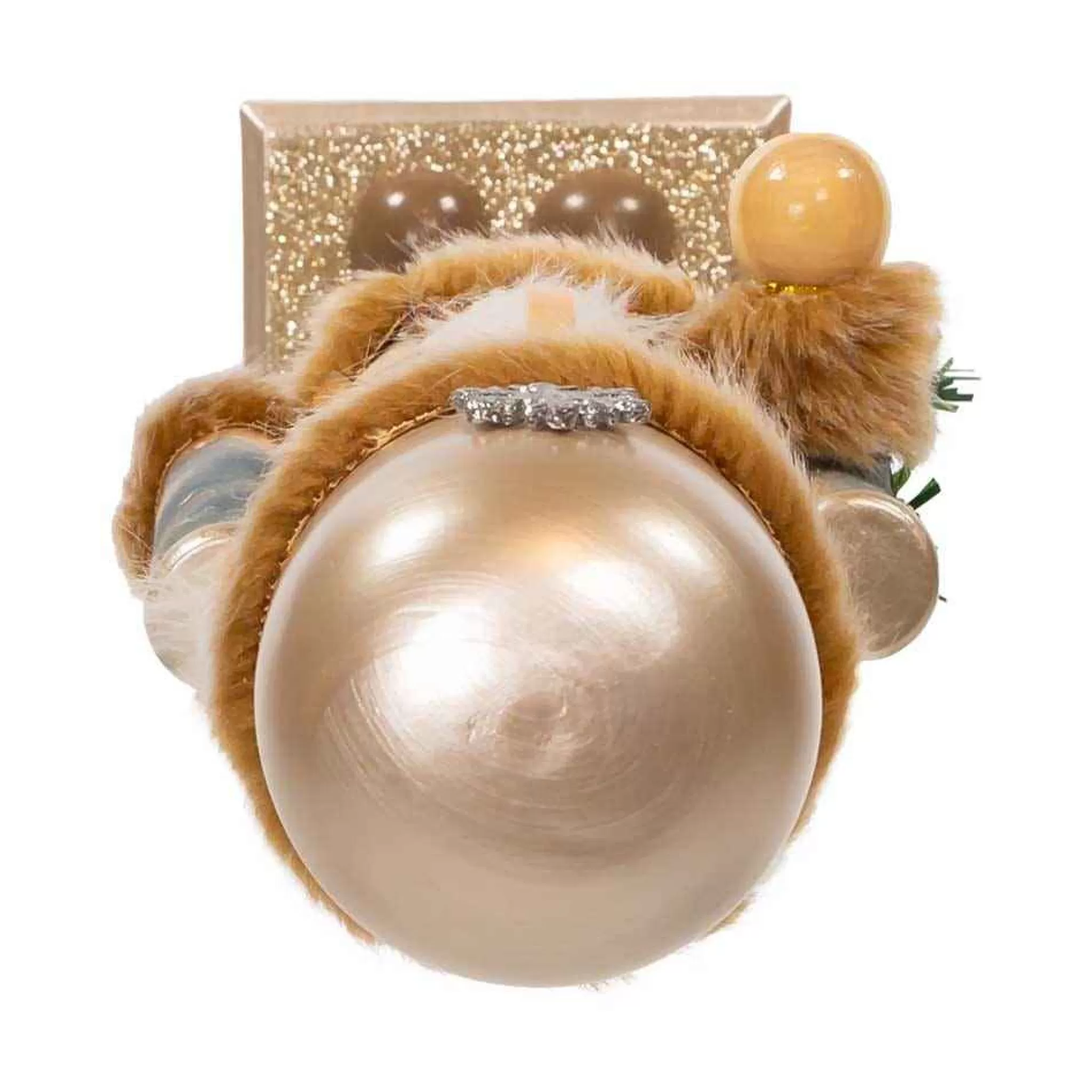 Kurt Adler 15-Inch Wooden Rustic Glamour Nutcracker