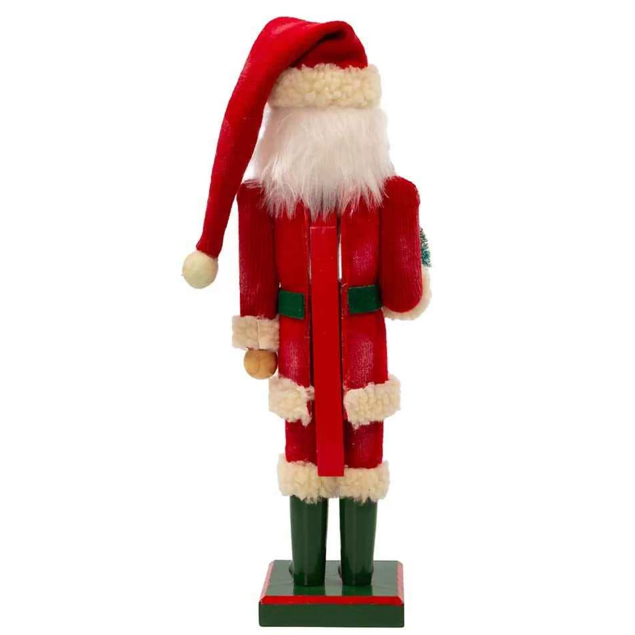 Kurt Adler 15-Inch Wooden Santa Nutcracker