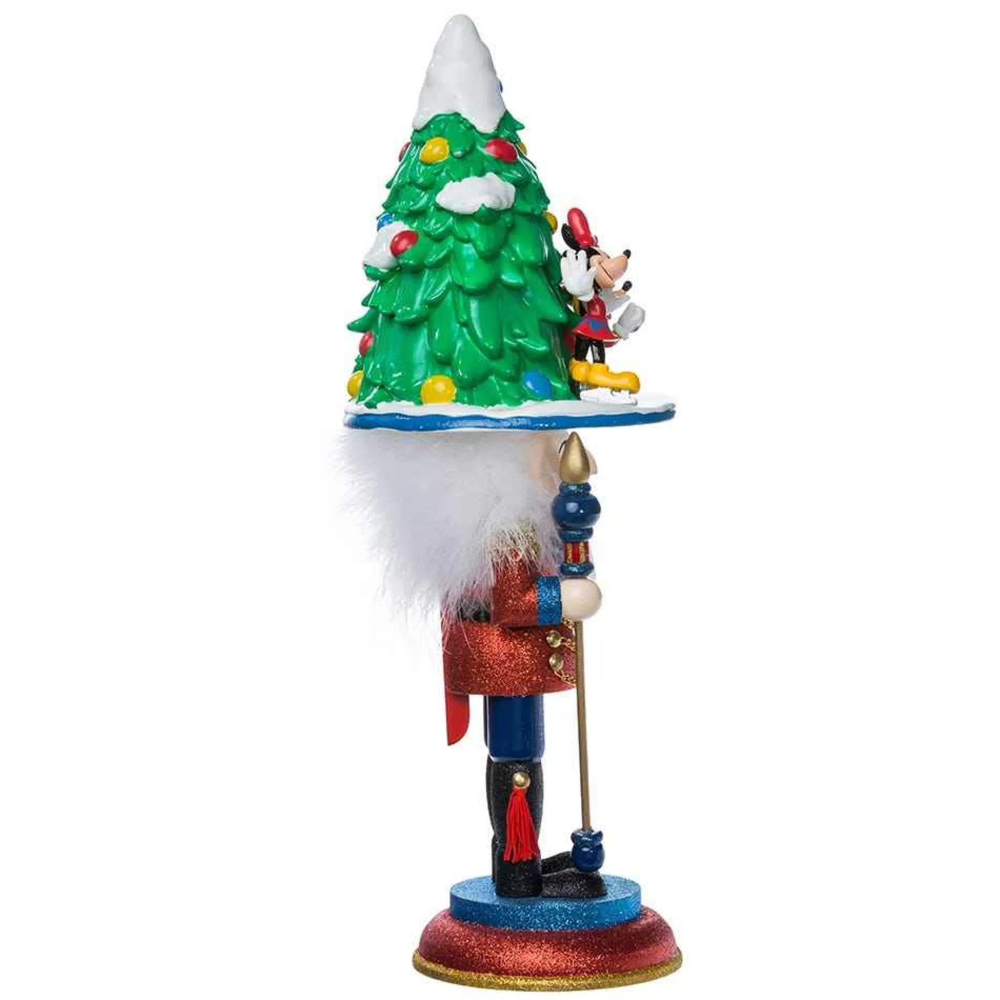 Kurt Adler 16.25-Inch Hollywood Mickey And Minnie Ice Skating Nutcracker