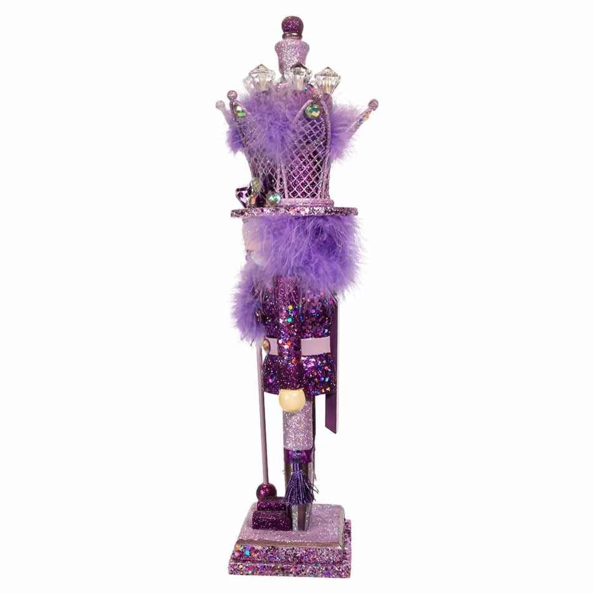 Kurt Adler 16-Inch Hollywood Purple King Nutcracker