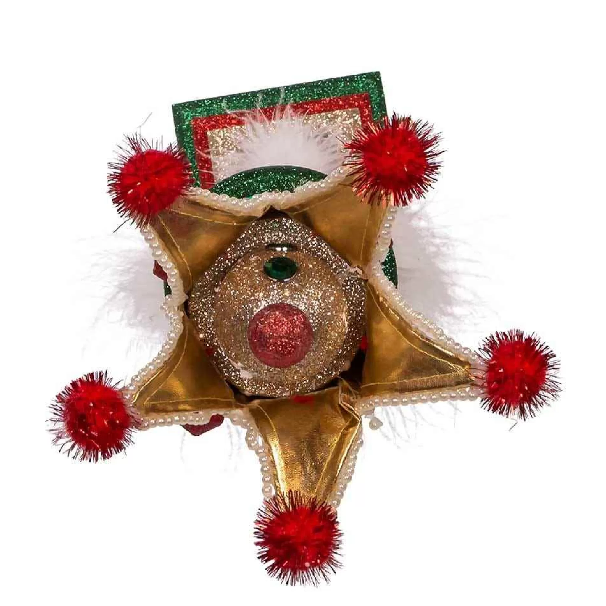 Kurt Adler 17.5-Inch Hollywood Mardi Gras King Nutcracker