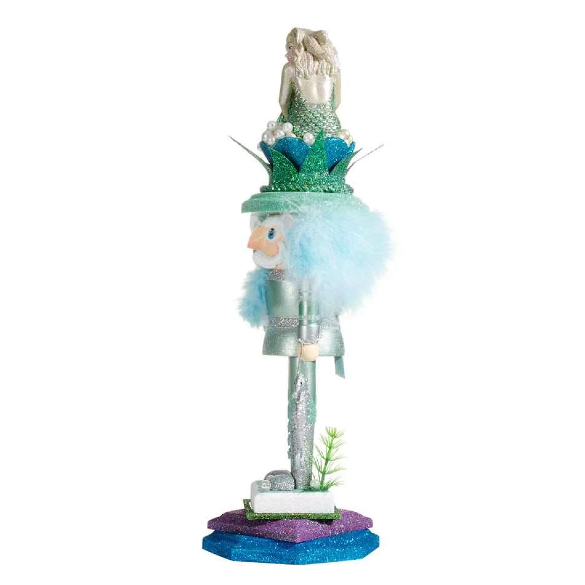 Kurt Adler 17.5-Inch Hollywood™ Mermaid King Nutcracker