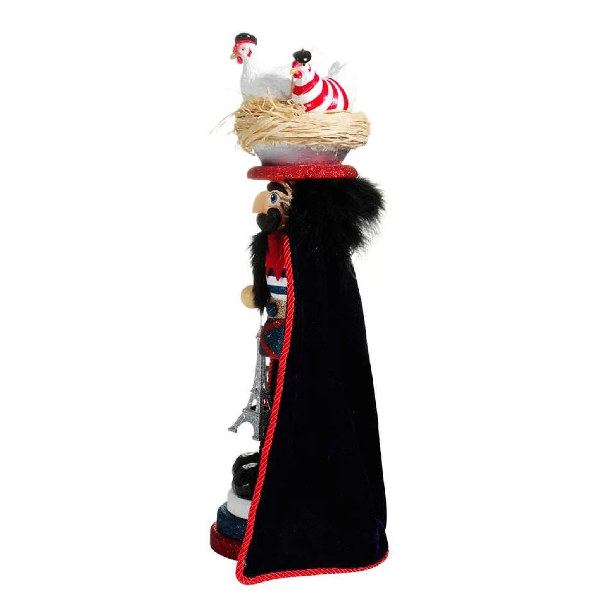 Kurt Adler 17.5-Inch Hollywood™ Three French Hens Nutcracker