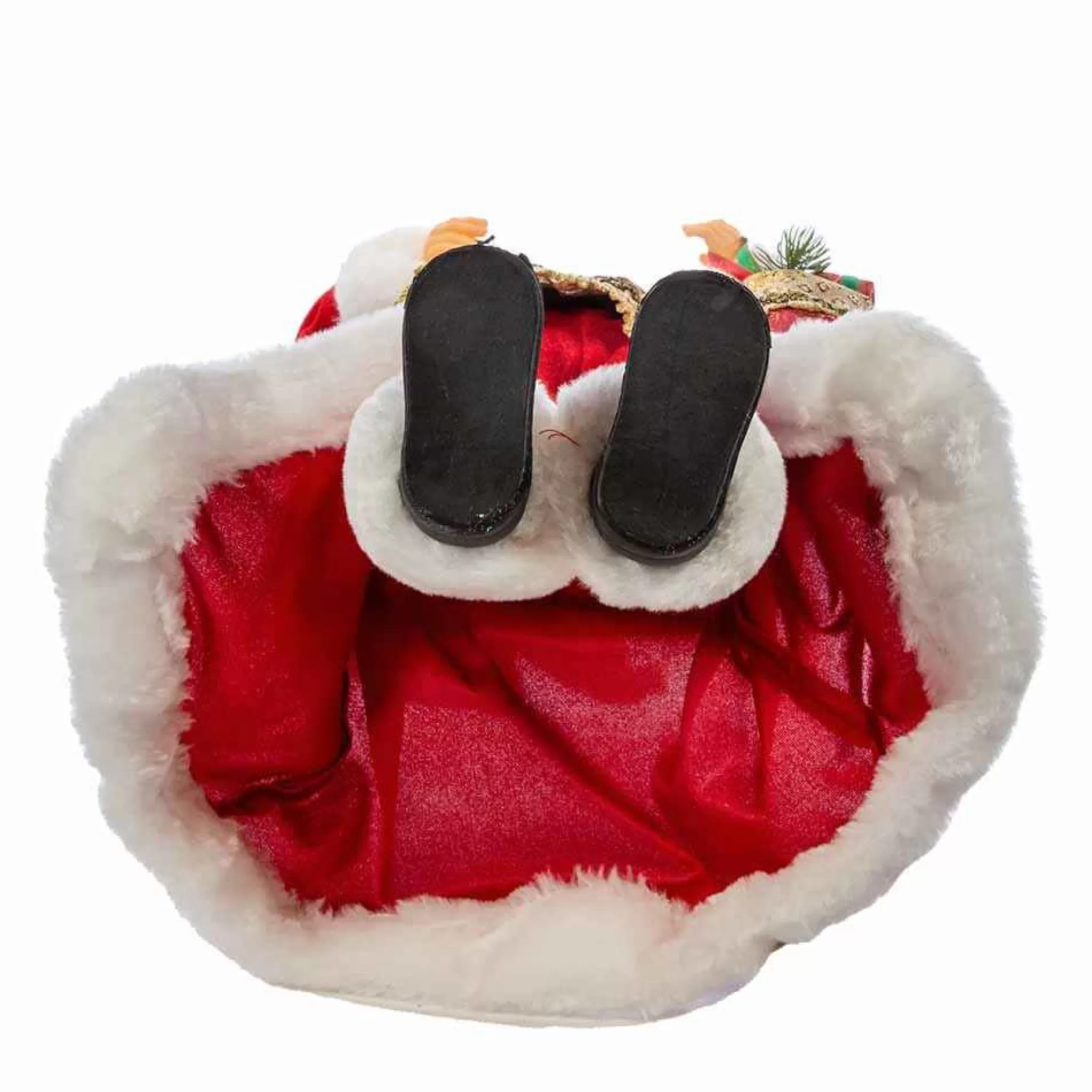 Kurt Adler 17-Inch Kringle Klaus Fancy Santa With Stocking