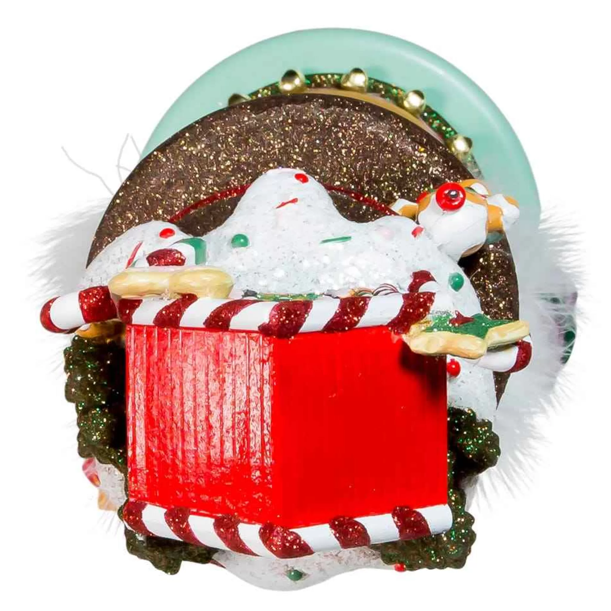 Kurt Adler 18" Hollywood Nutcrackers™ Battery Operated Led Gingerbread House Hat Nutcracker