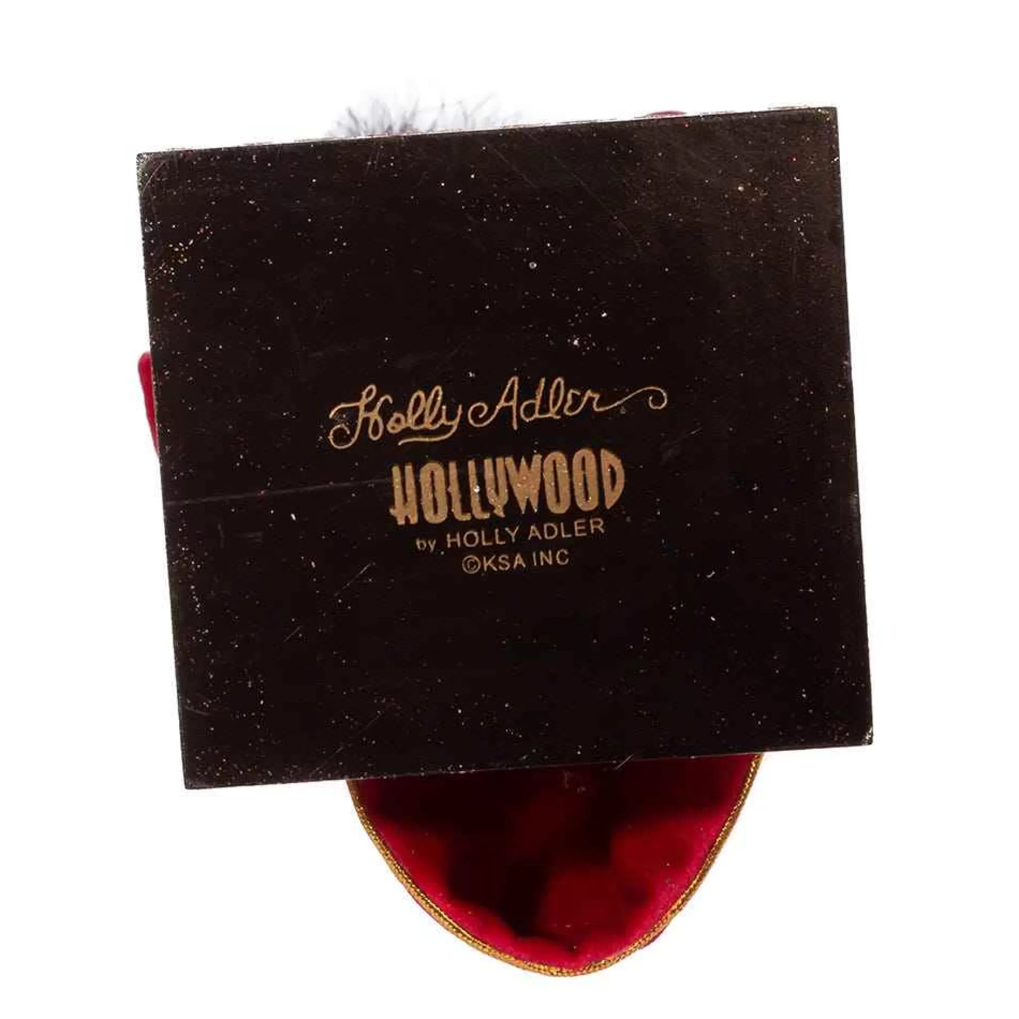 Kurt Adler 18-Inch Hollywood Burgundy King Nutcracker