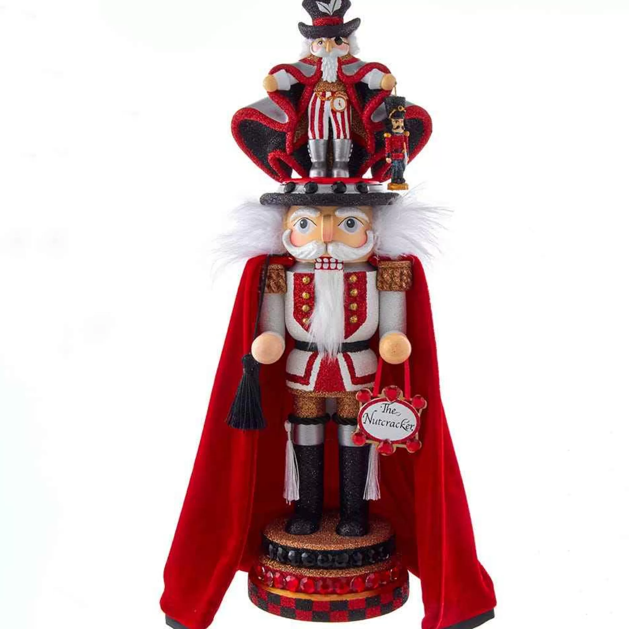 Kurt Adler 18-Inch Hollywood Drosselmeyer Hat Nutcracker