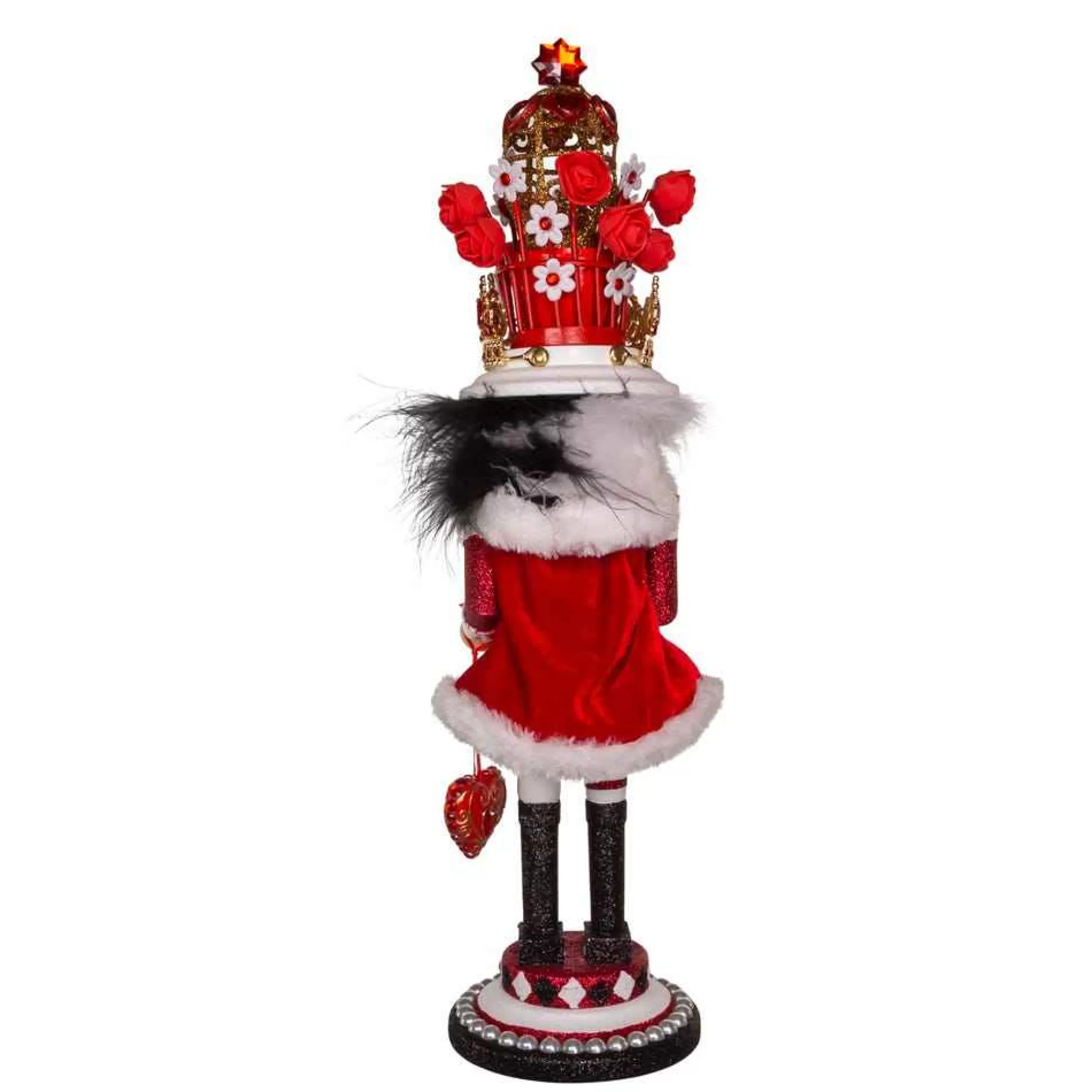 Kurt Adler 18-Inch Hollywood King Of Hearts Nutcracker