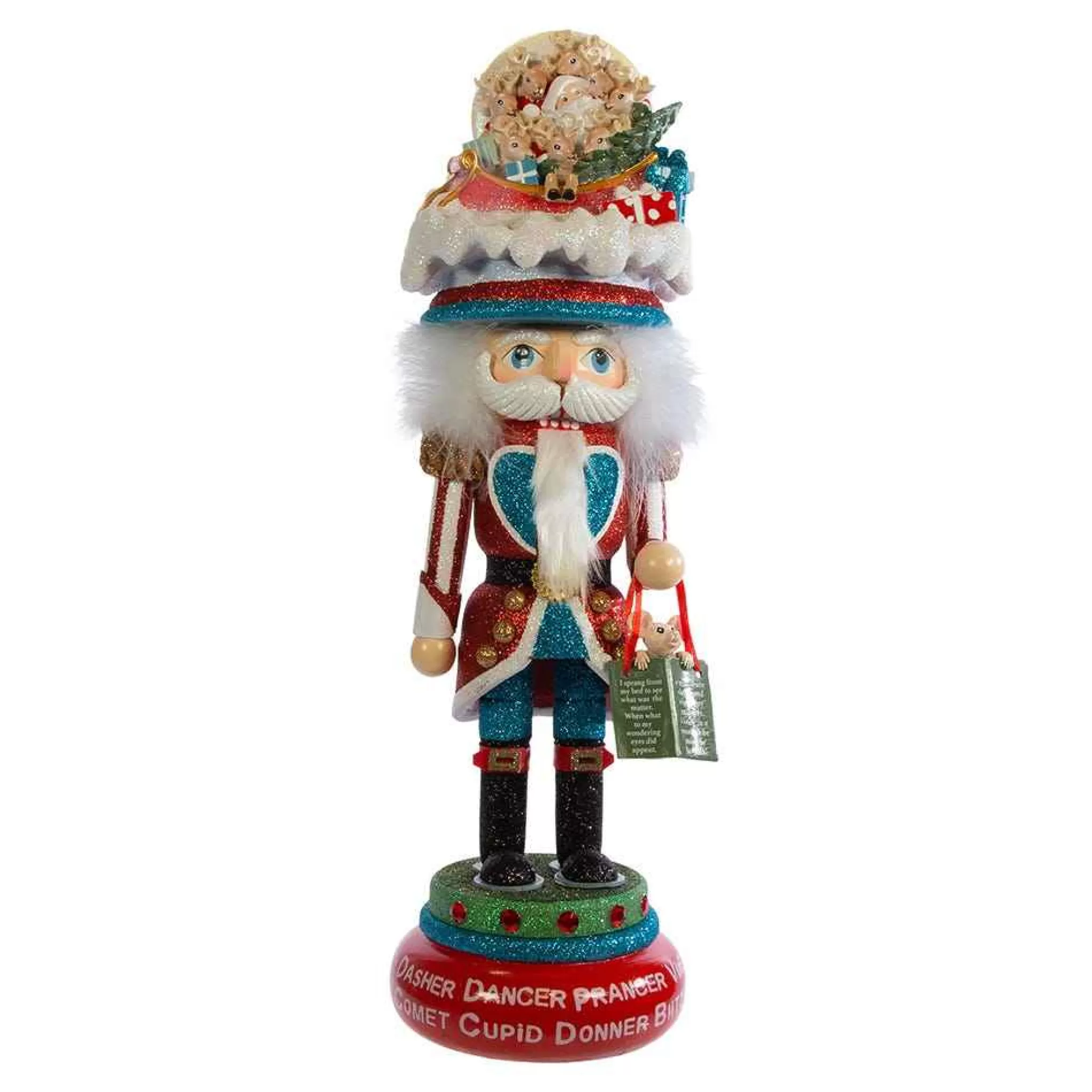 Kurt Adler 18-Inch Hollywood Night Before Christmas Nutcracker, 5Th In Series