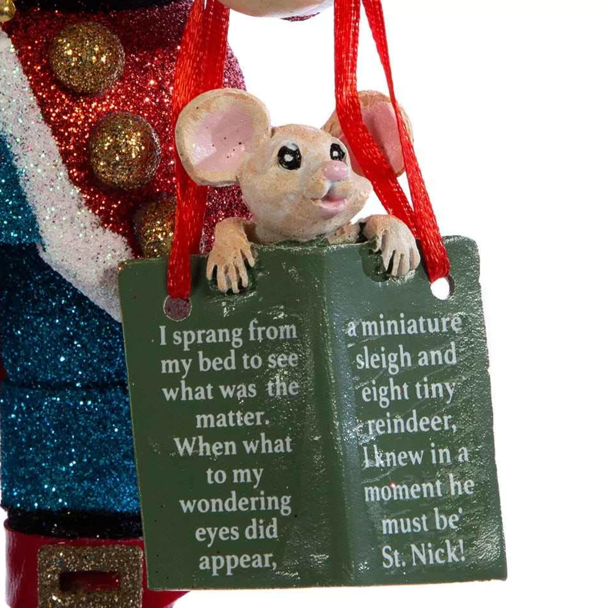 Kurt Adler 18-Inch Hollywood Night Before Christmas Nutcracker, 5Th In Series