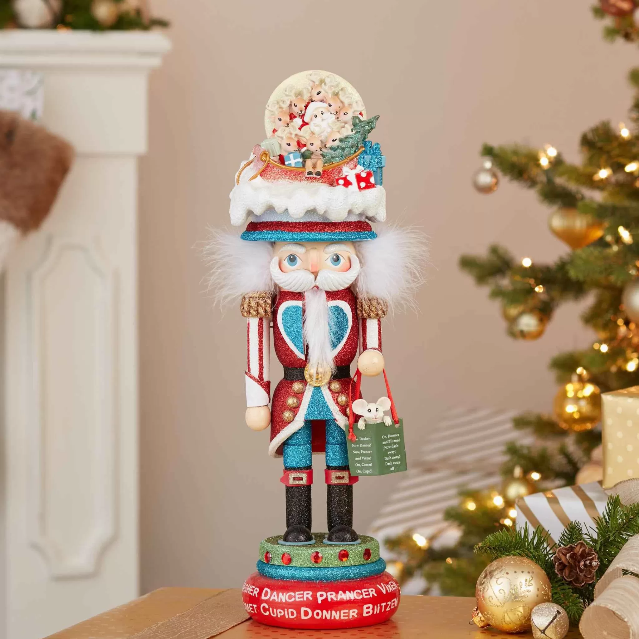 Kurt Adler 18-Inch Hollywood Night Before Christmas Nutcracker, 5Th In Series