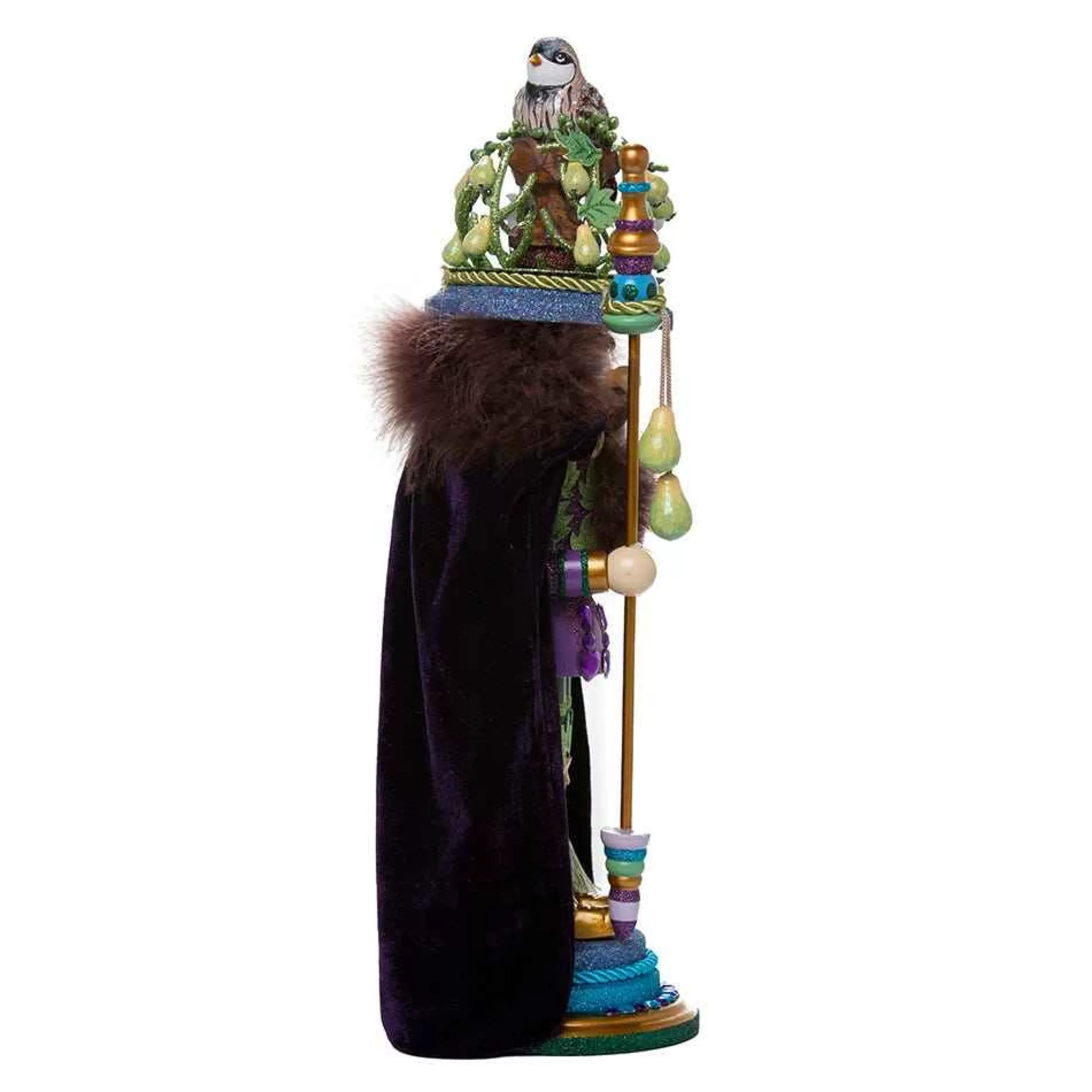 Kurt Adler 18-Inch Hollywood Partridge In A Pear Tree Nutcracker