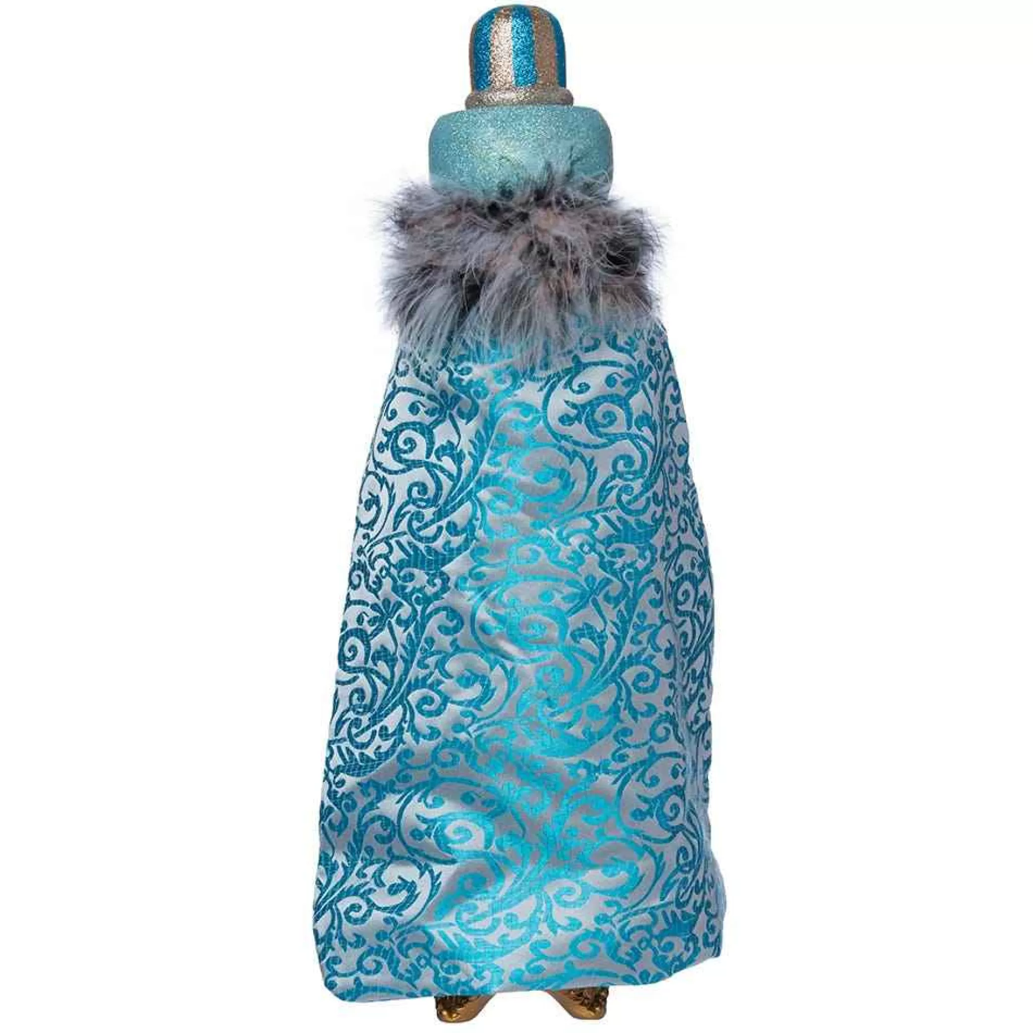 Kurt Adler 18-Inch Hollywood Turquoise King Nutcracker