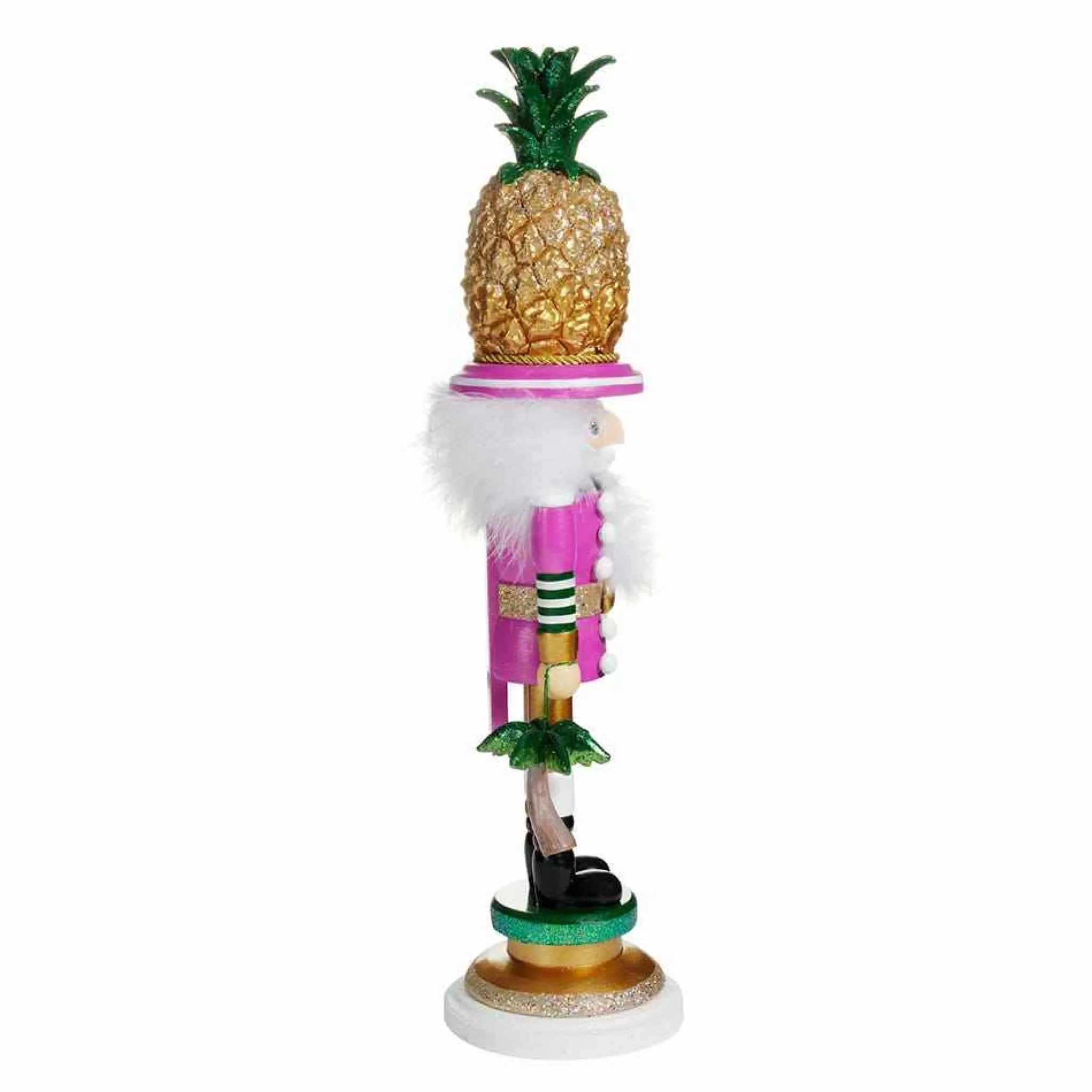 Kurt Adler 19.5-Inch Hollywood™ Pineapple Hat Nutcracker