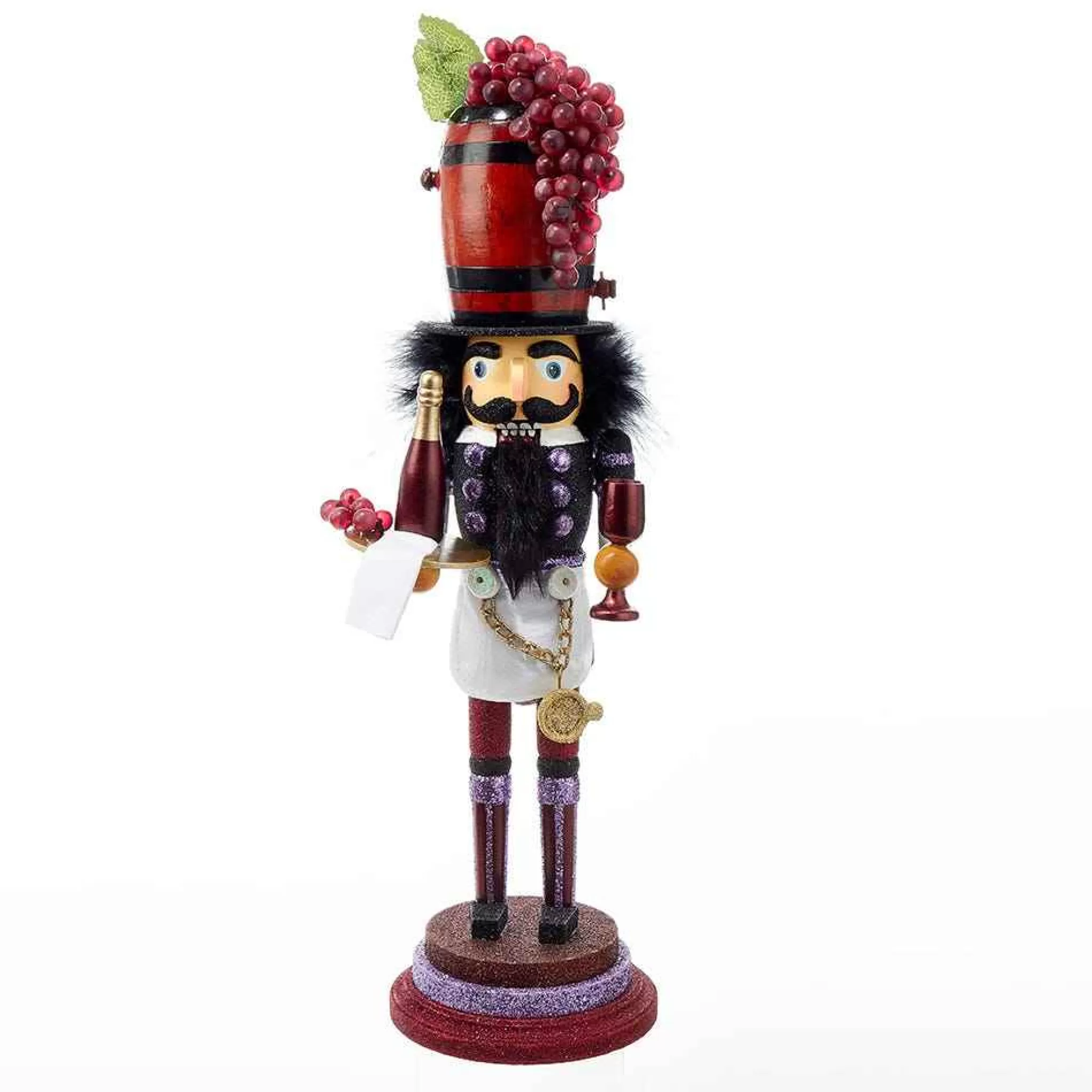 Kurt Adler 19-Inch Hollywood Wine Nutcracker