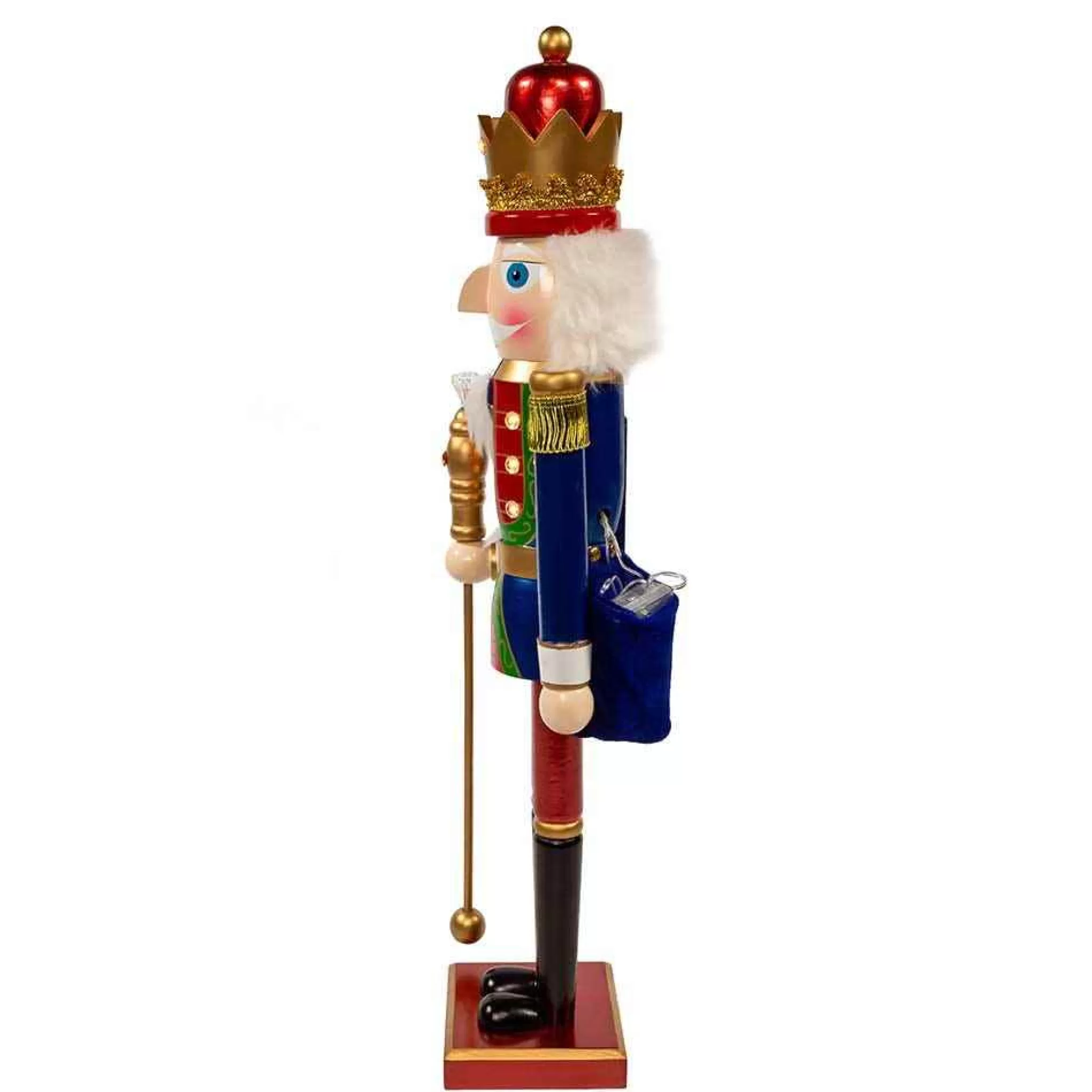 Kurt Adler 24-Inch Battery Operated Lighted King Nutcracker