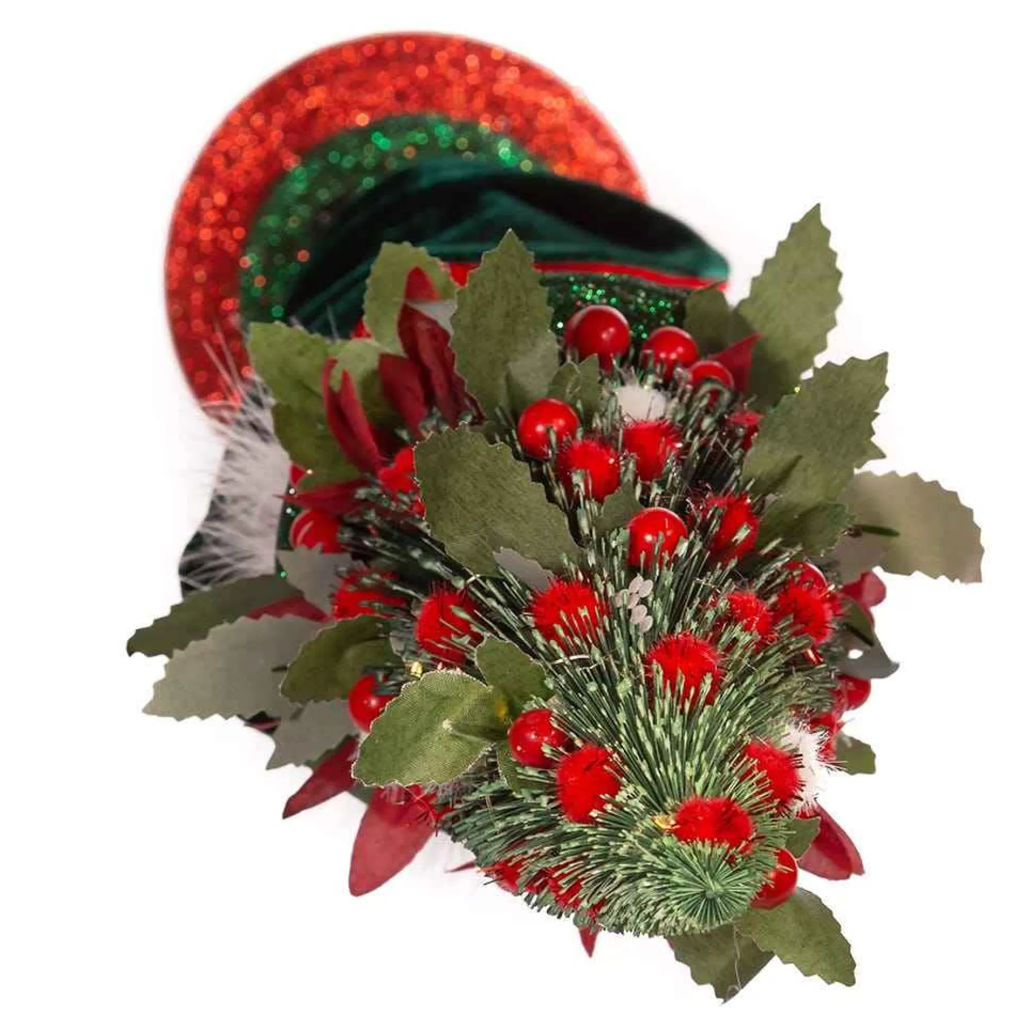 Kurt Adler 24-Inch Battery-Operated Hollywood Red And Dark Green Nutcracker With Led Hat