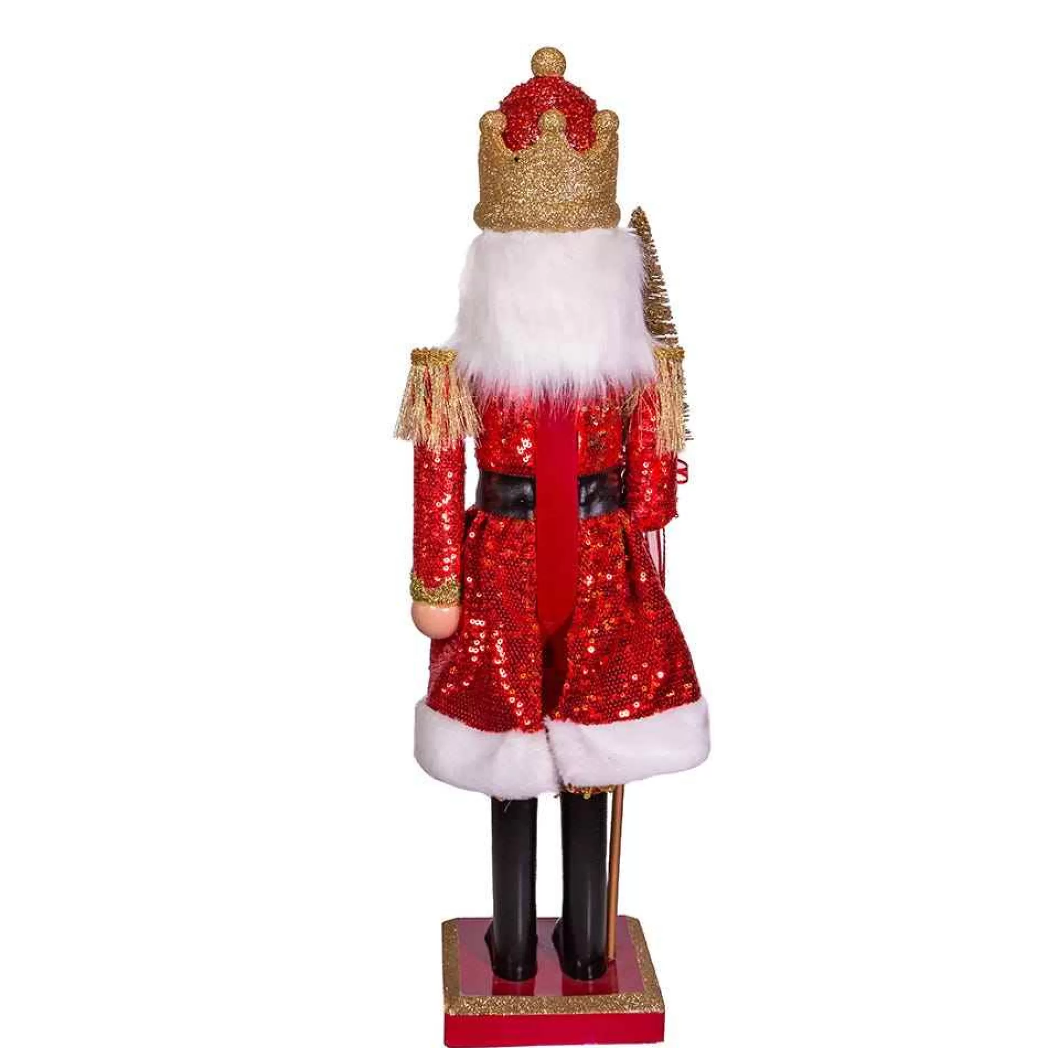 Kurt Adler 24-Inch Plastic Red And Gold King Nutcracker