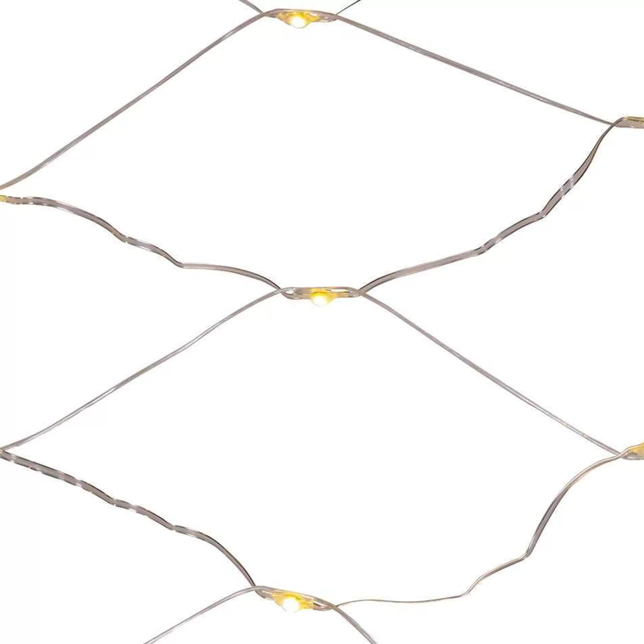 Kurt Adler 300-Light 6-Foot Starburst Warm White Led Net Light
