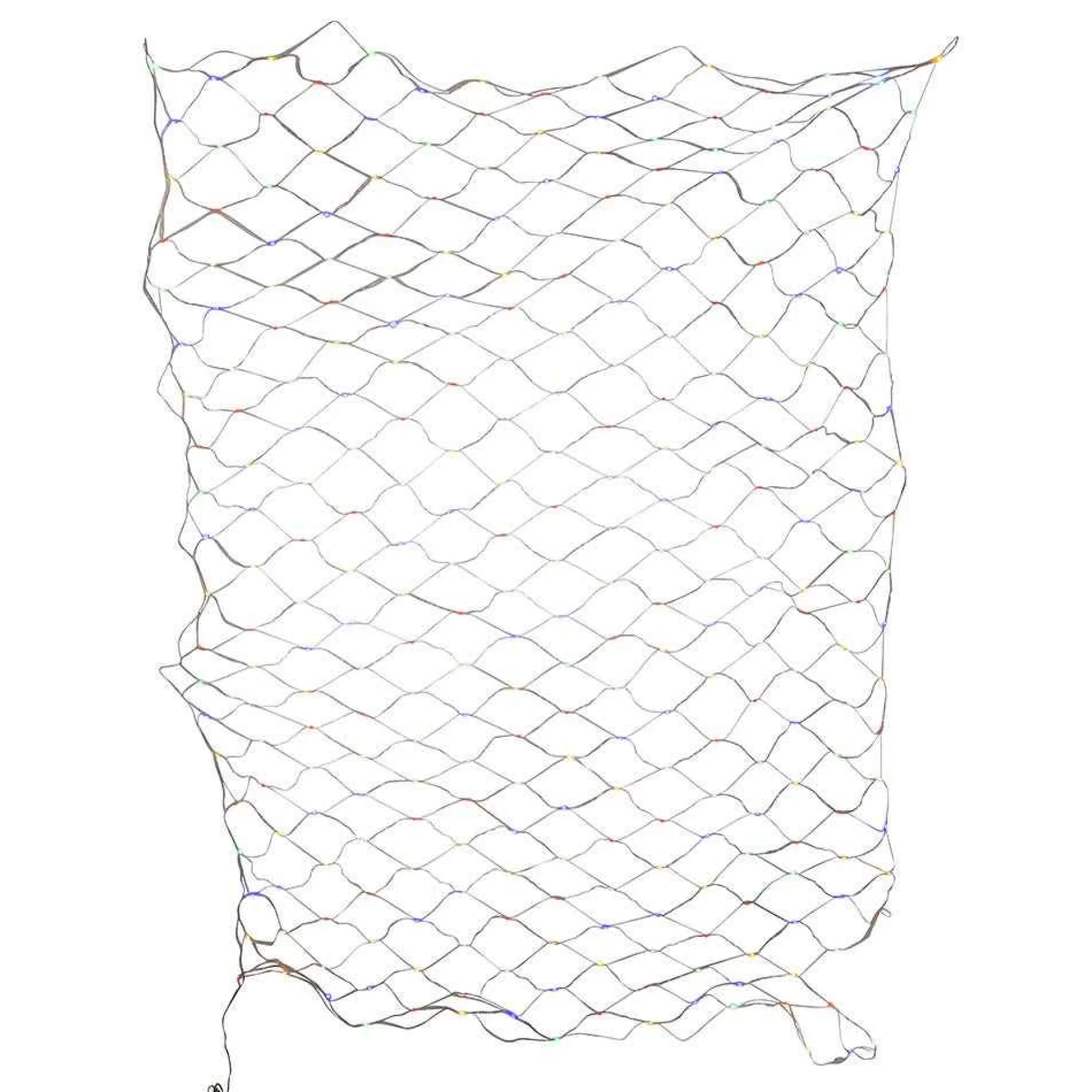 Kurt Adler 300-Light 6-Foot Starburst Warm White Led Net Light