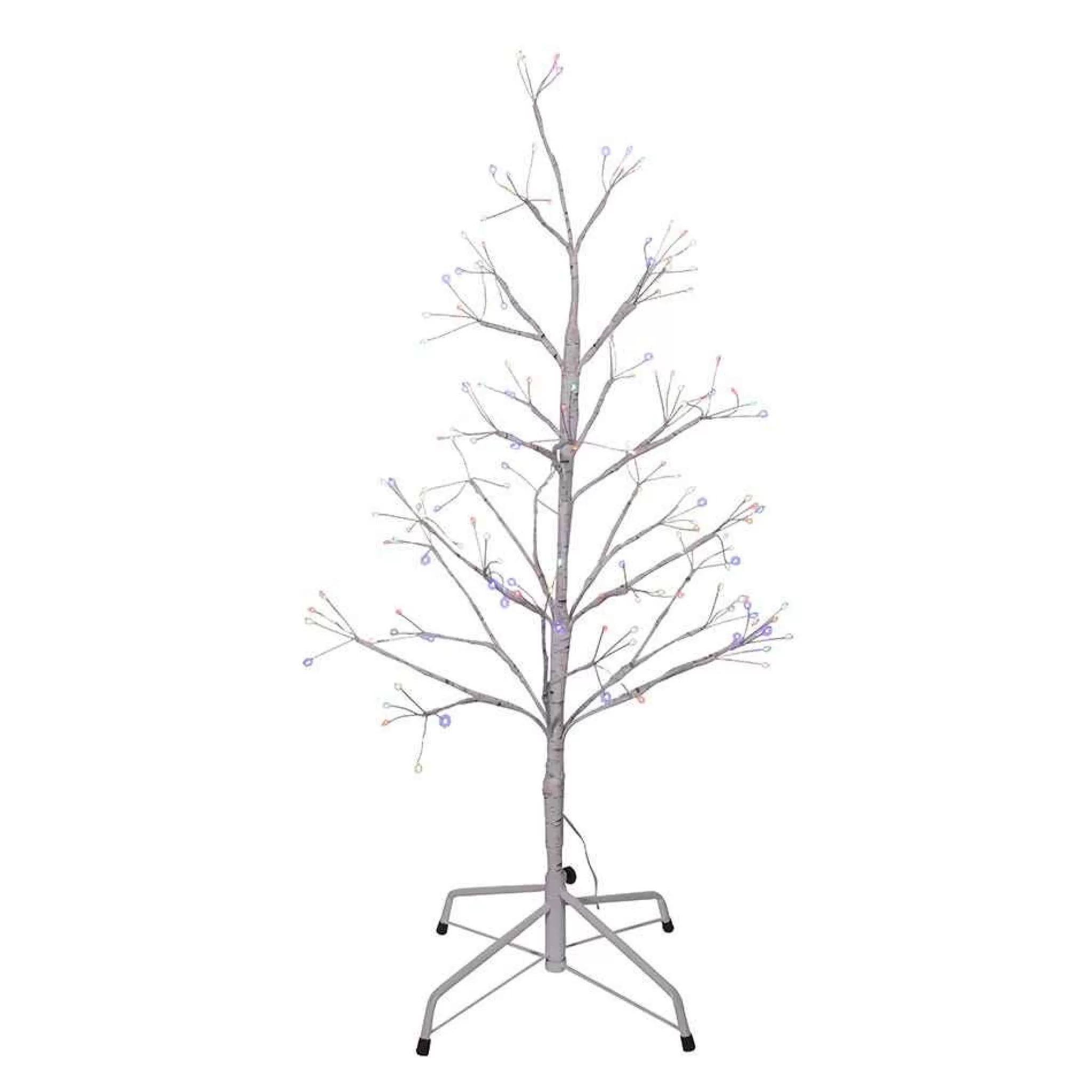 Kurt Adler 3-Foot White Birch Twig Tree With Multi-Color 8-Function Lights
