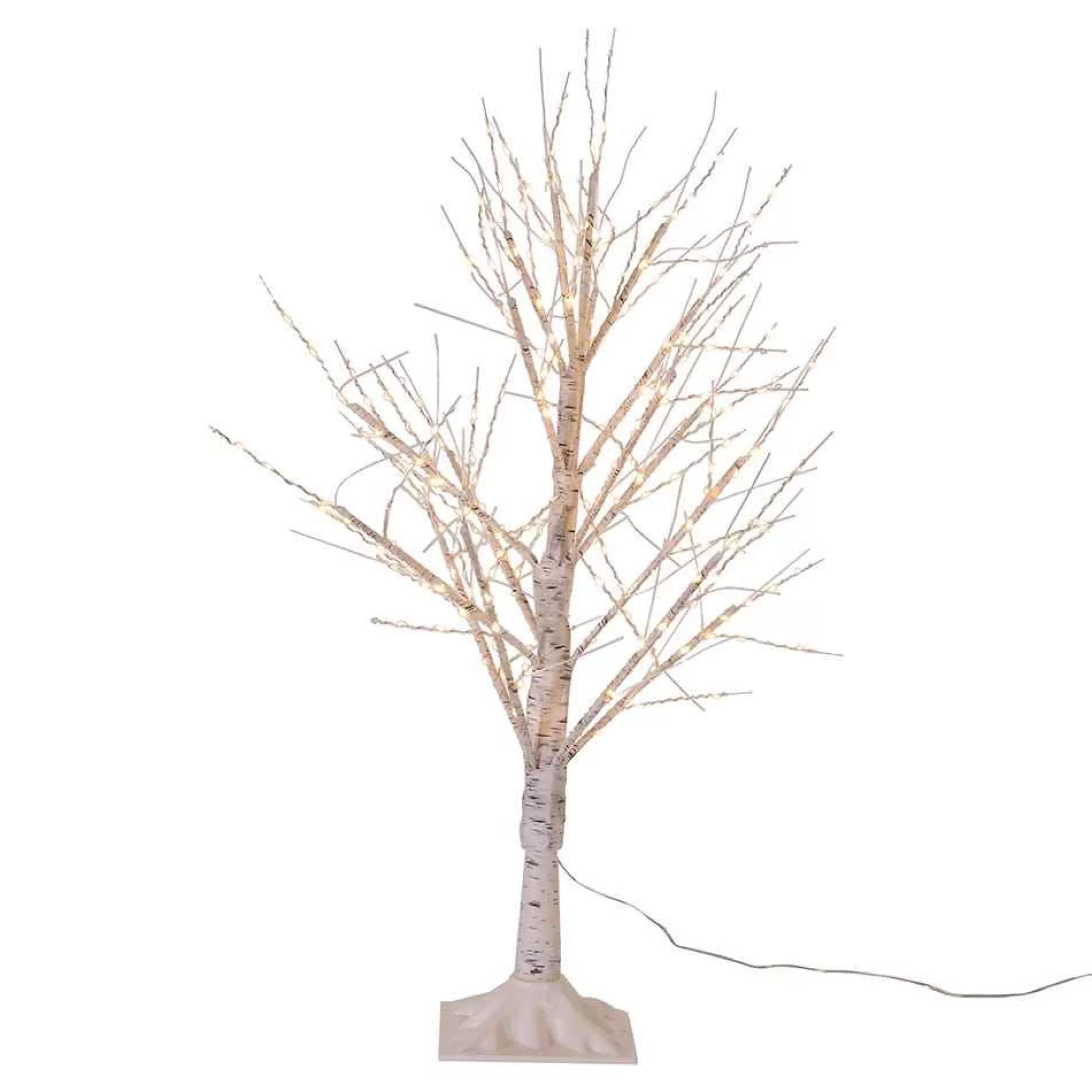 Kurt Adler 3-Foot White Branch Twinkle Warm White Fairy Led Twig Tree