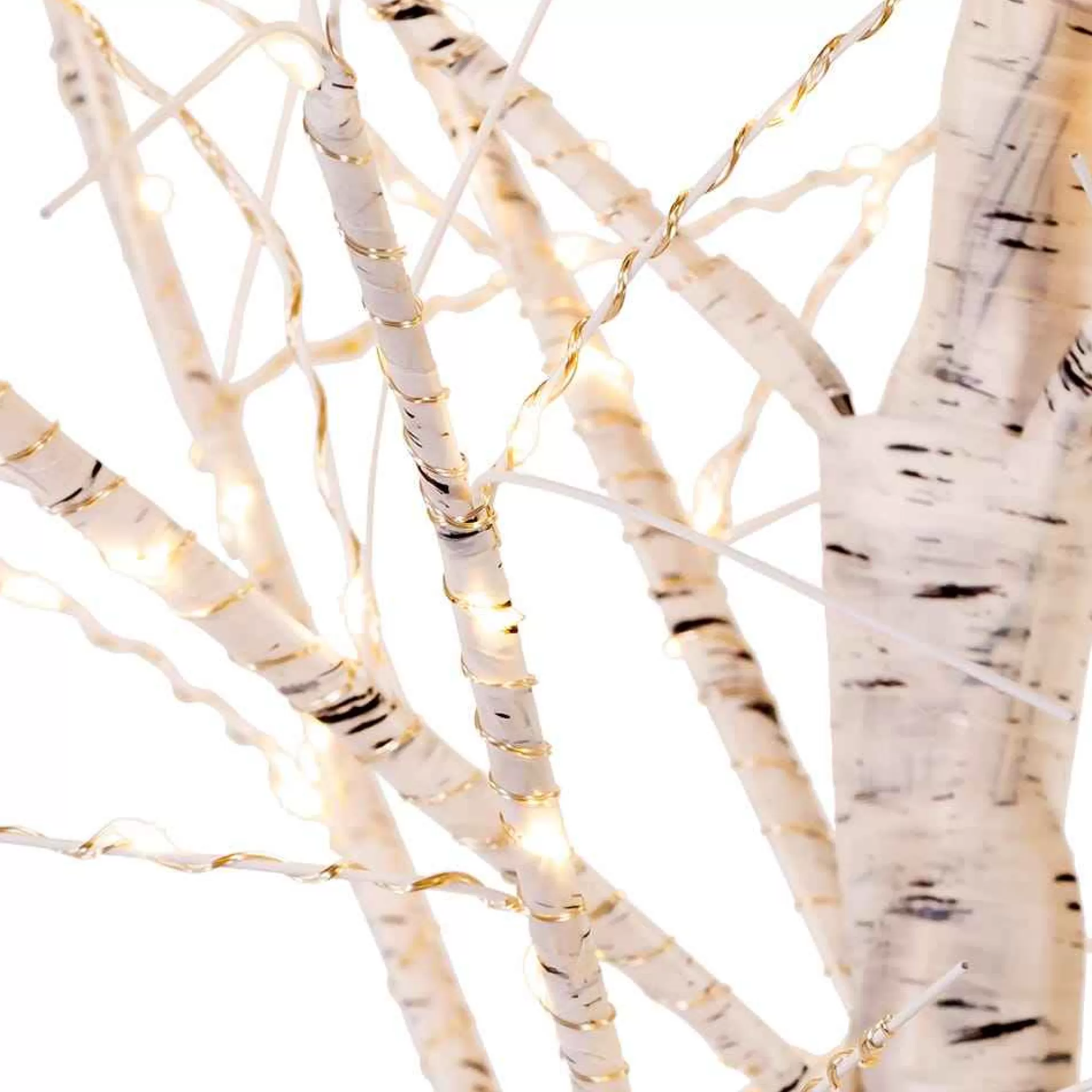 Kurt Adler 3-Foot White Branch Twinkle Warm White Fairy Led Twig Tree