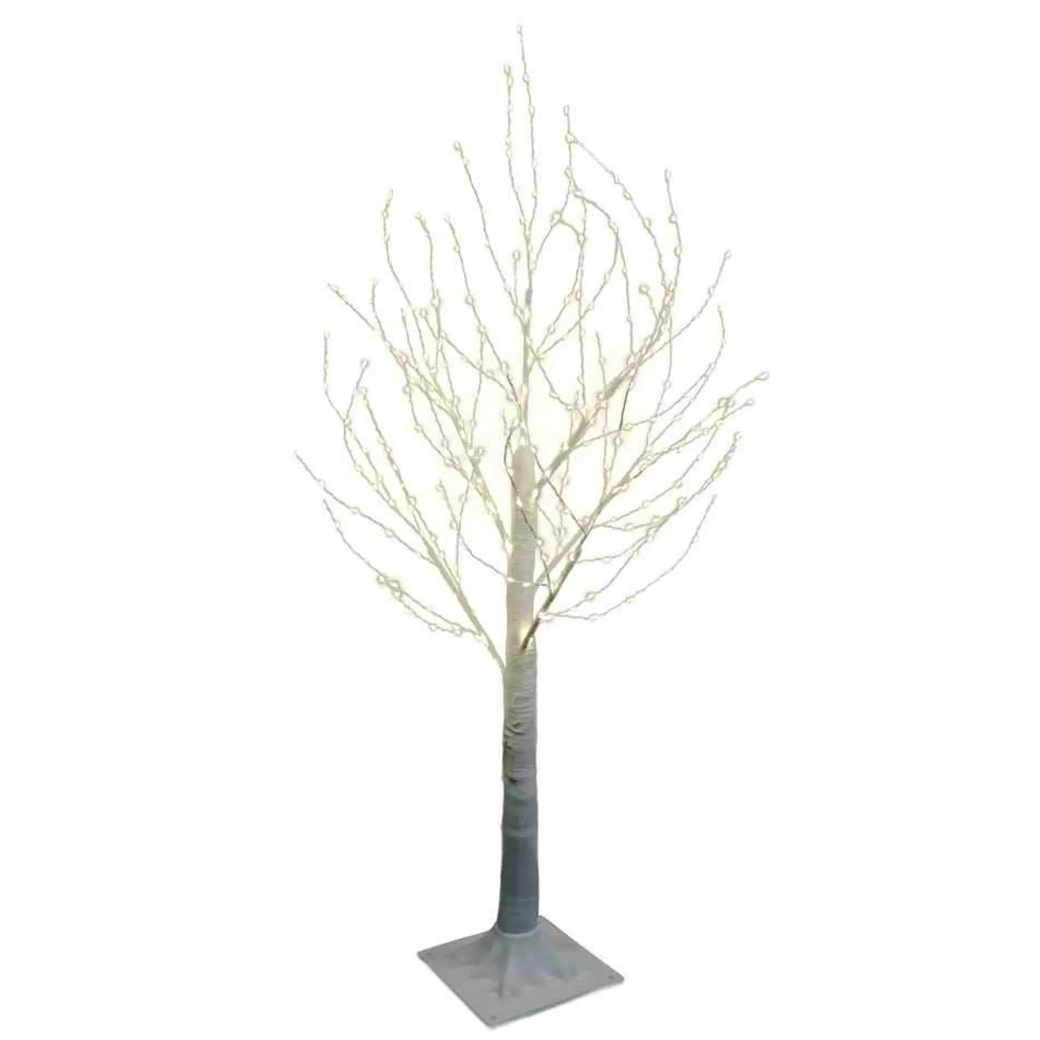 Kurt Adler 3-Foot Winter White Twig Tree And 300-Light Warm White Fairy Led
