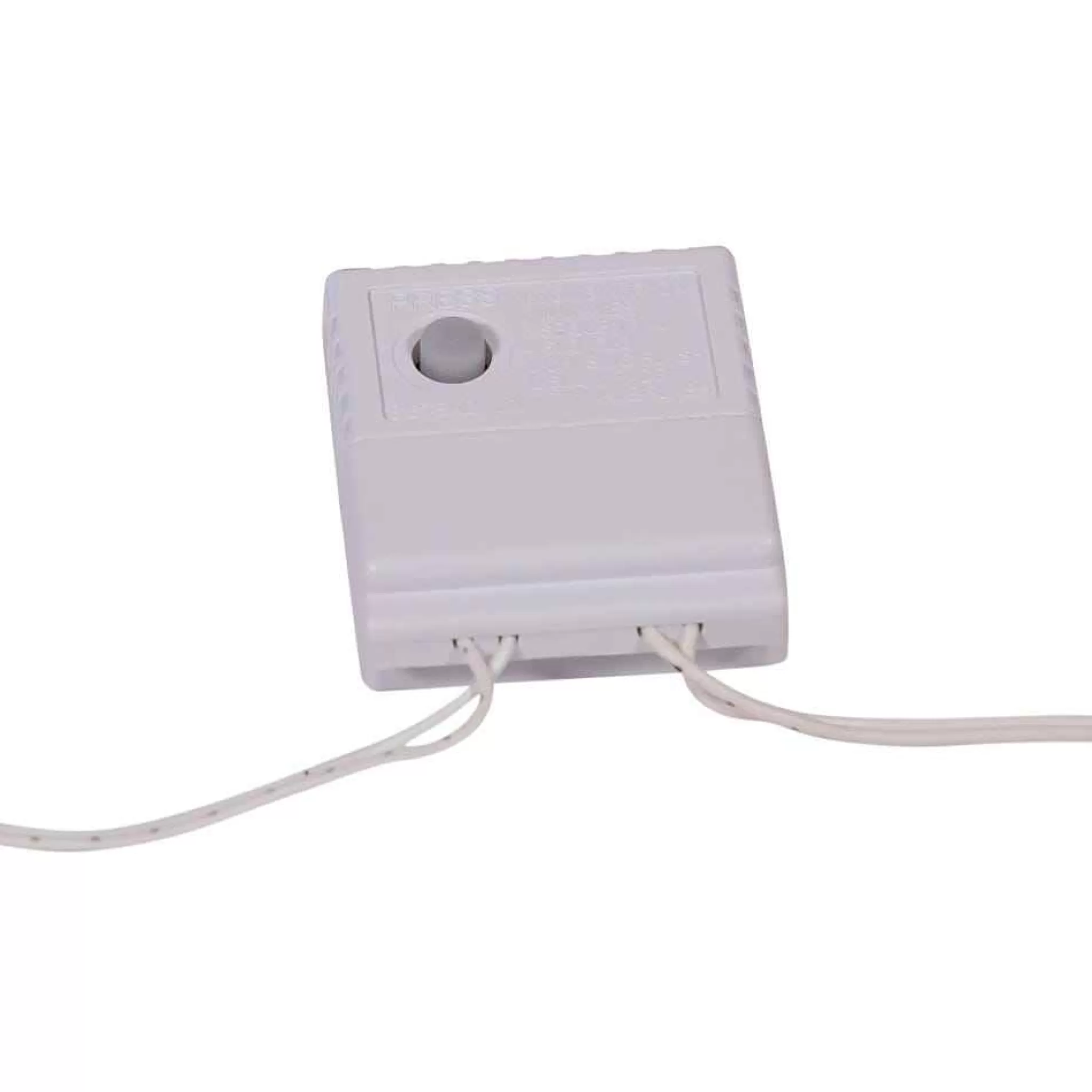 Kurt Adler 600-Light 49.2-Foot Multicolored Led White Wire Rice Light Set