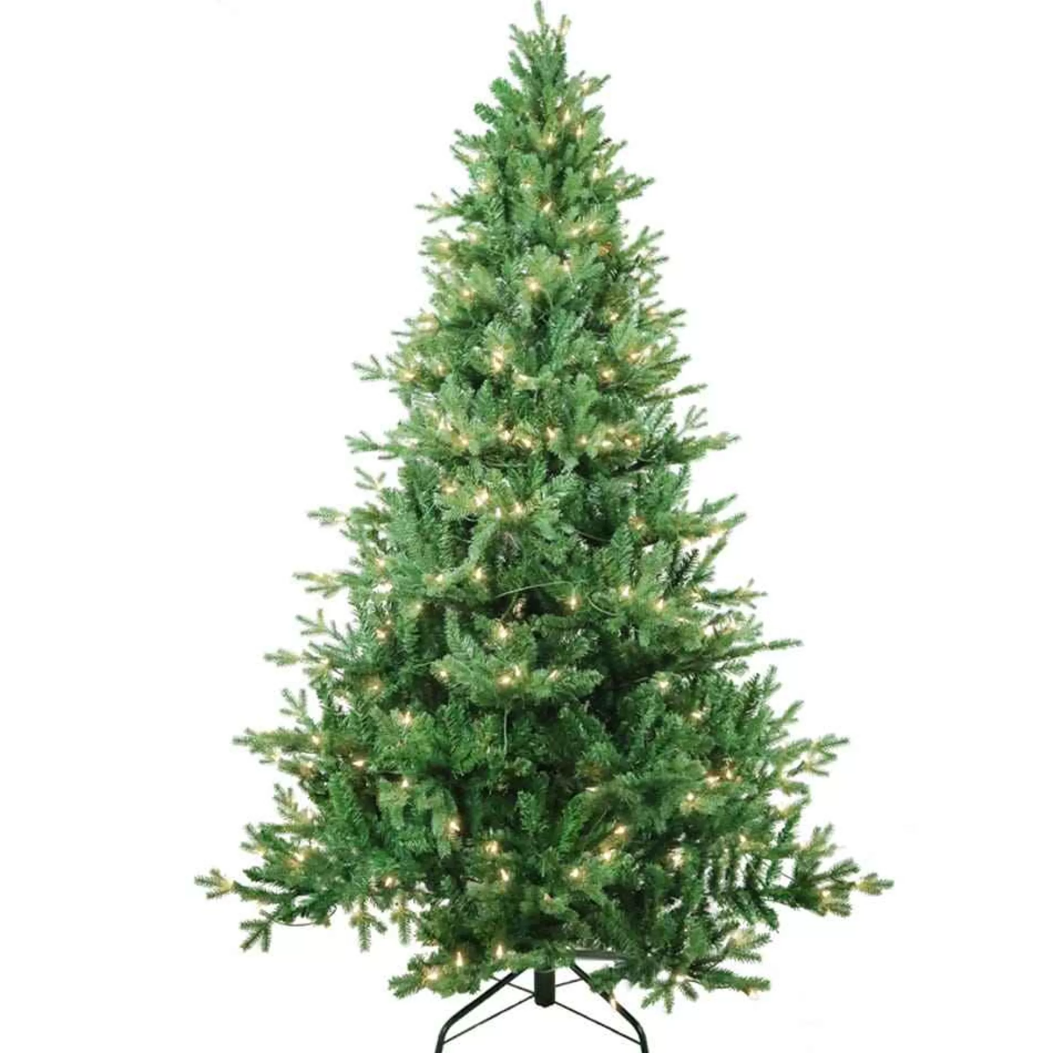 Kurt Adler 7-Foot Pre-Lit Clear Incandescent Jackson Pine Tree